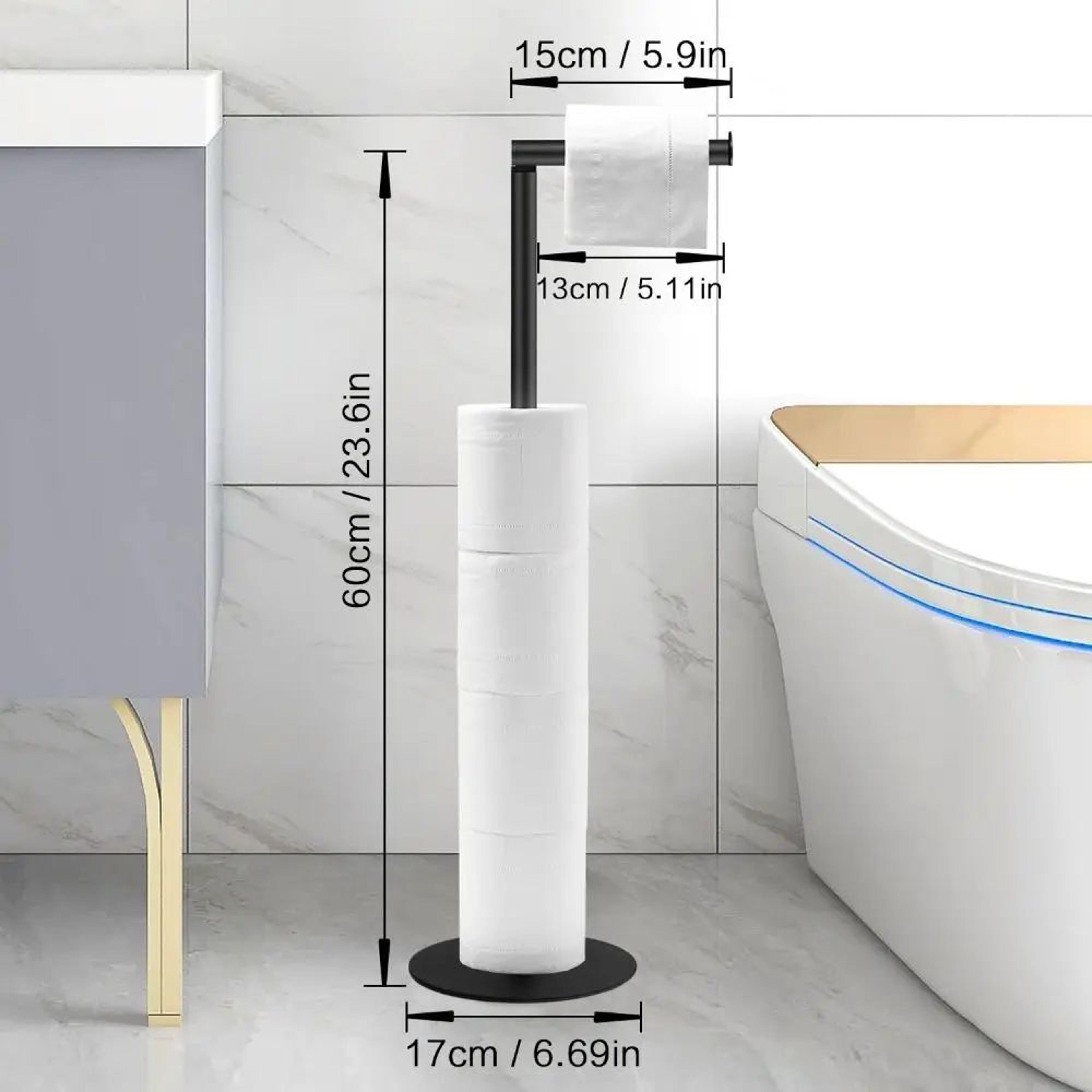 Stainless Steel Toilet Paper Stand 6