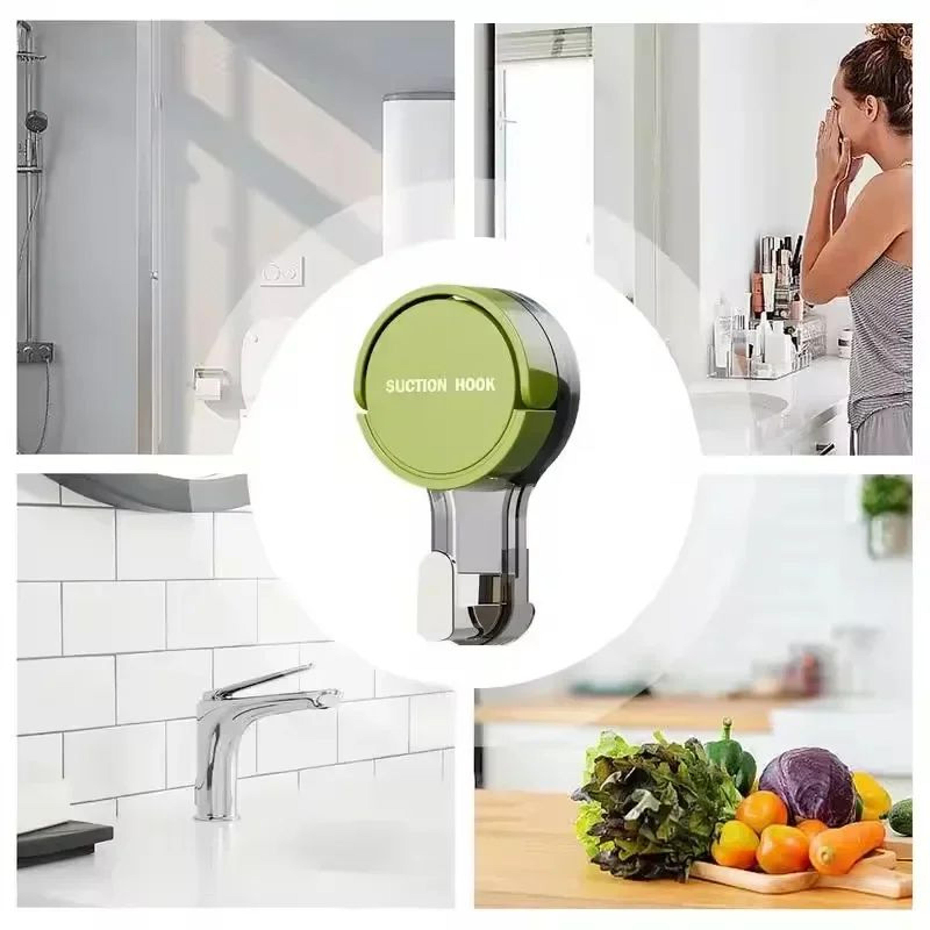 Reusable Suction Cup Hooks Set 4