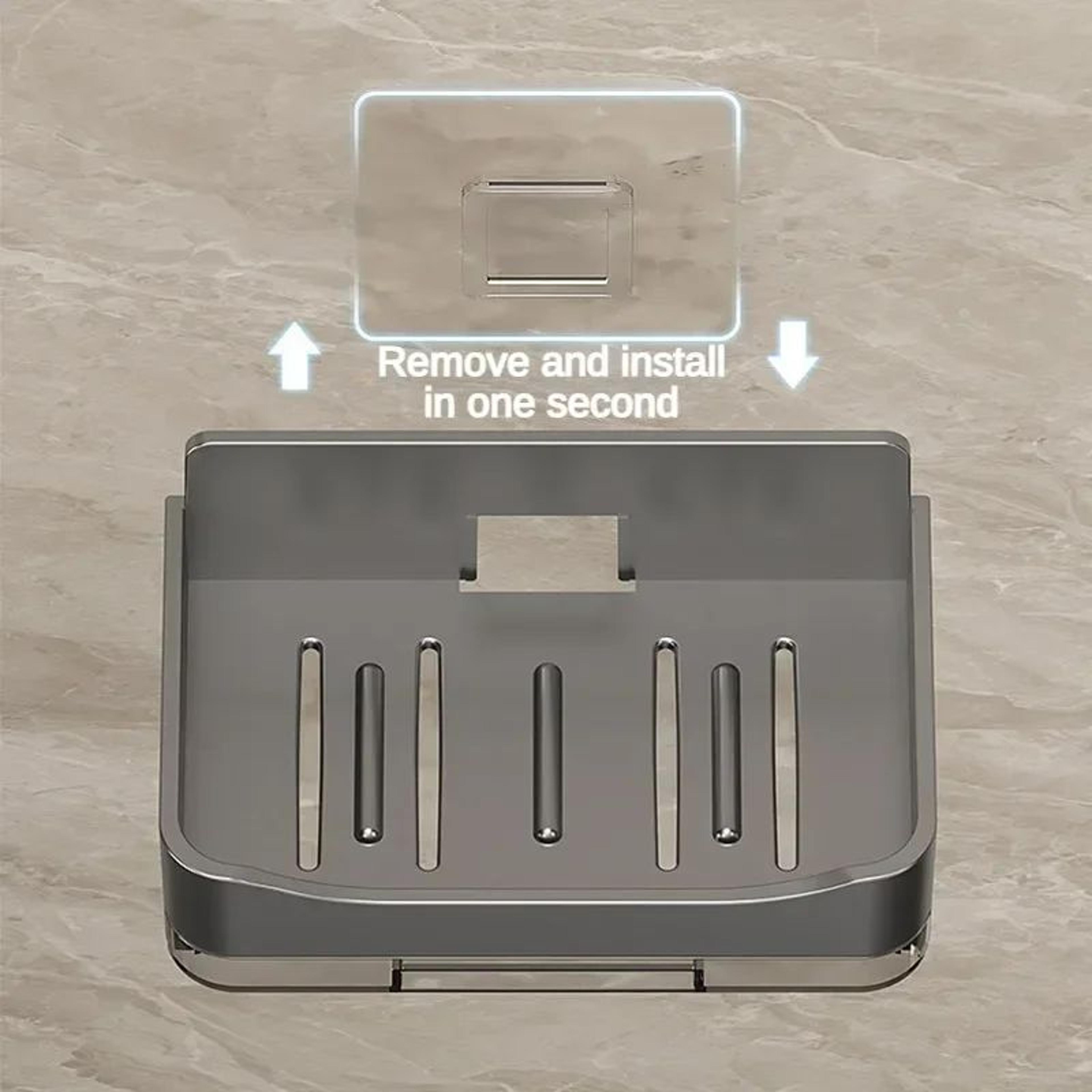 NoDrill Wall Mounted Soap  Sponge Holder 4