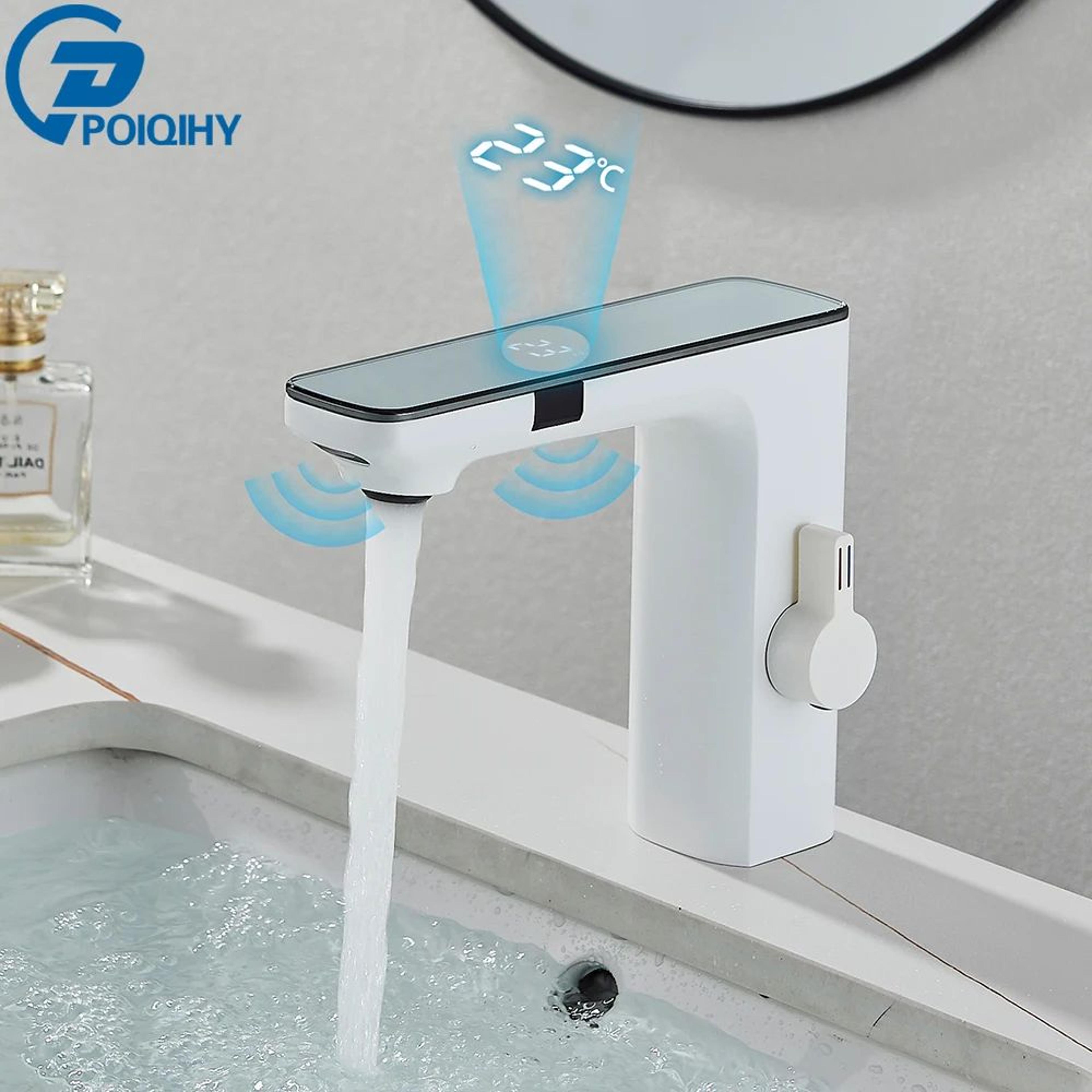 Smart Touchless Basin Faucet With Digital Display 15