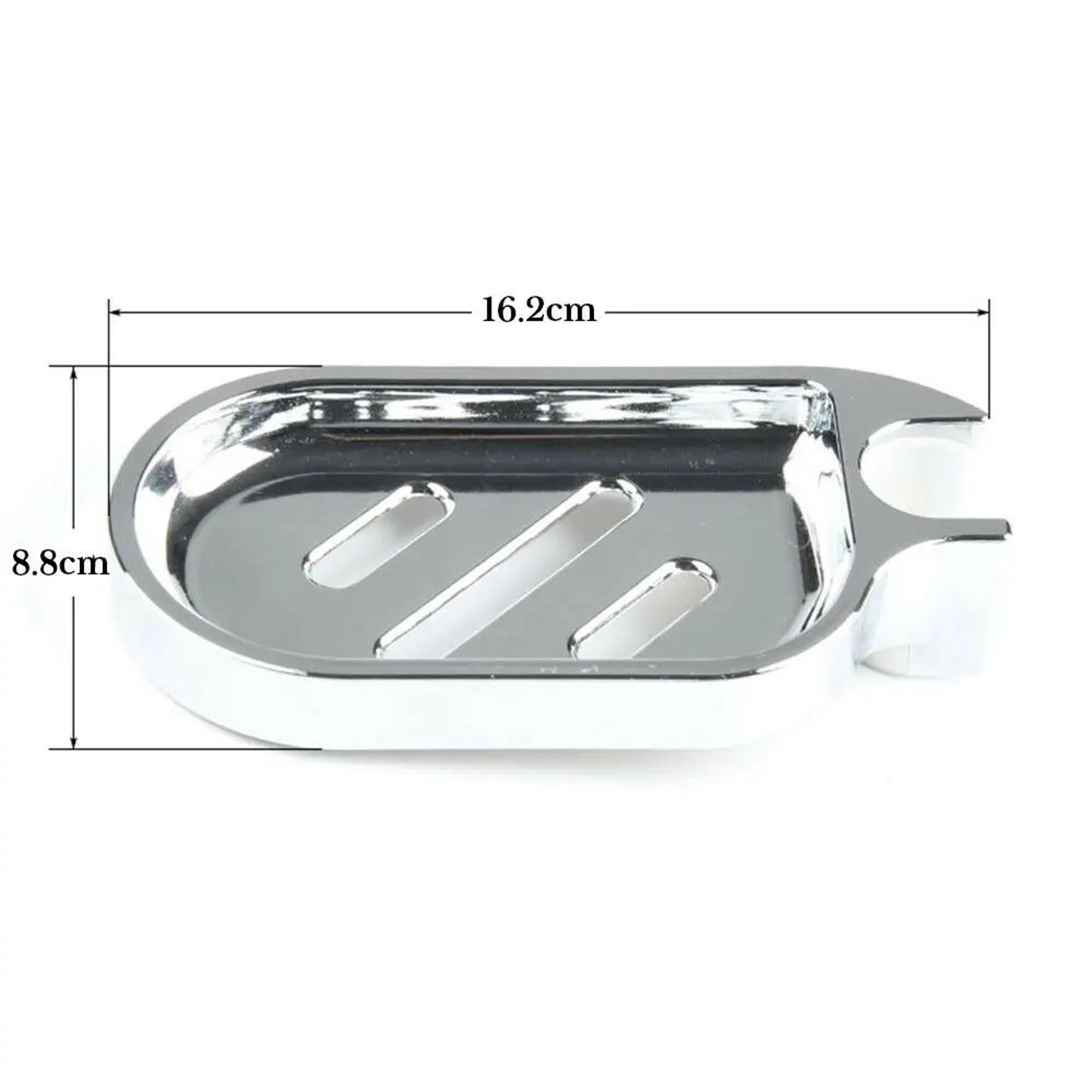Adjustable Slide Rail Soap Dish Holder 6