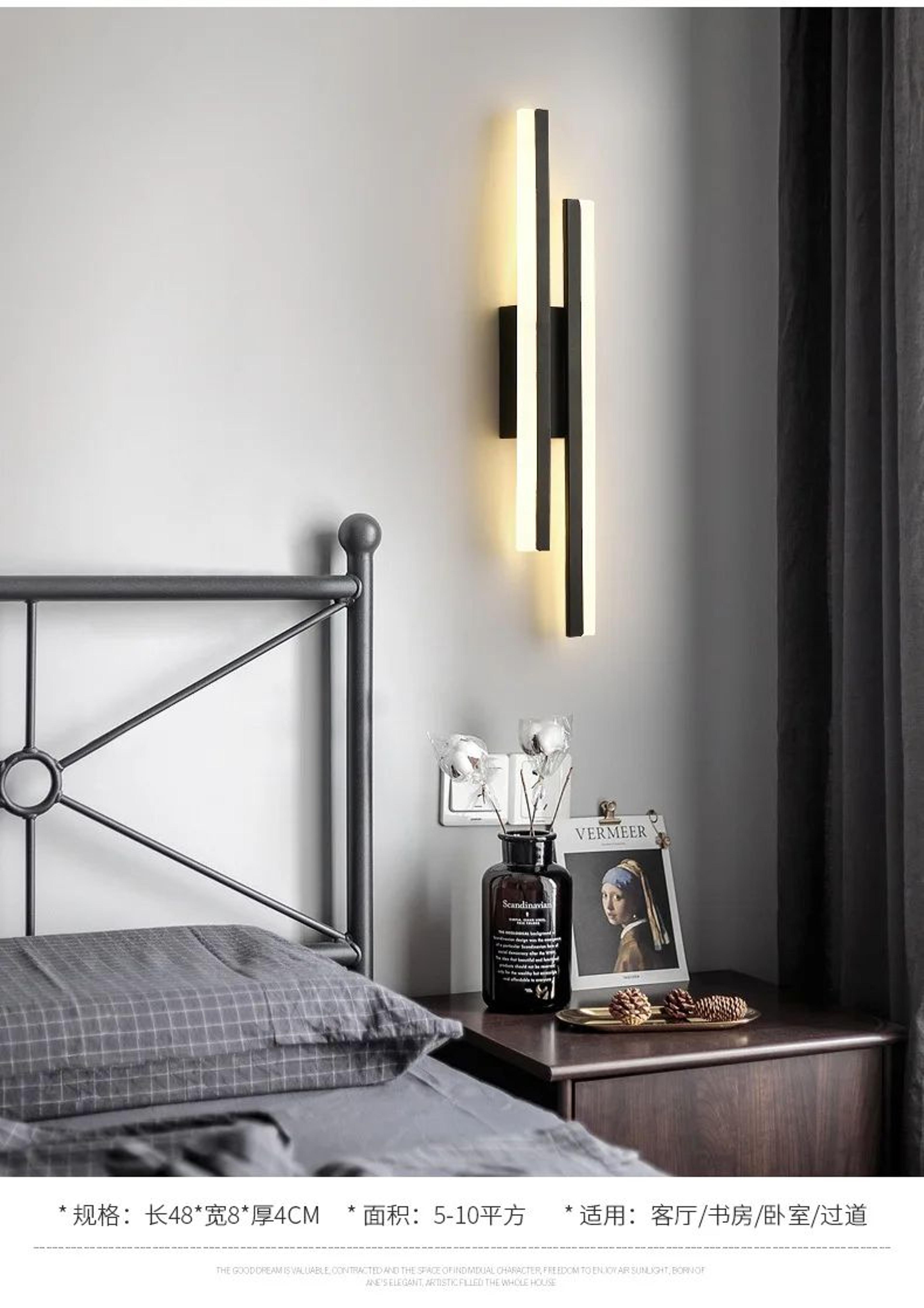 LED Wall Sconce With Acrylic Lampshade 6