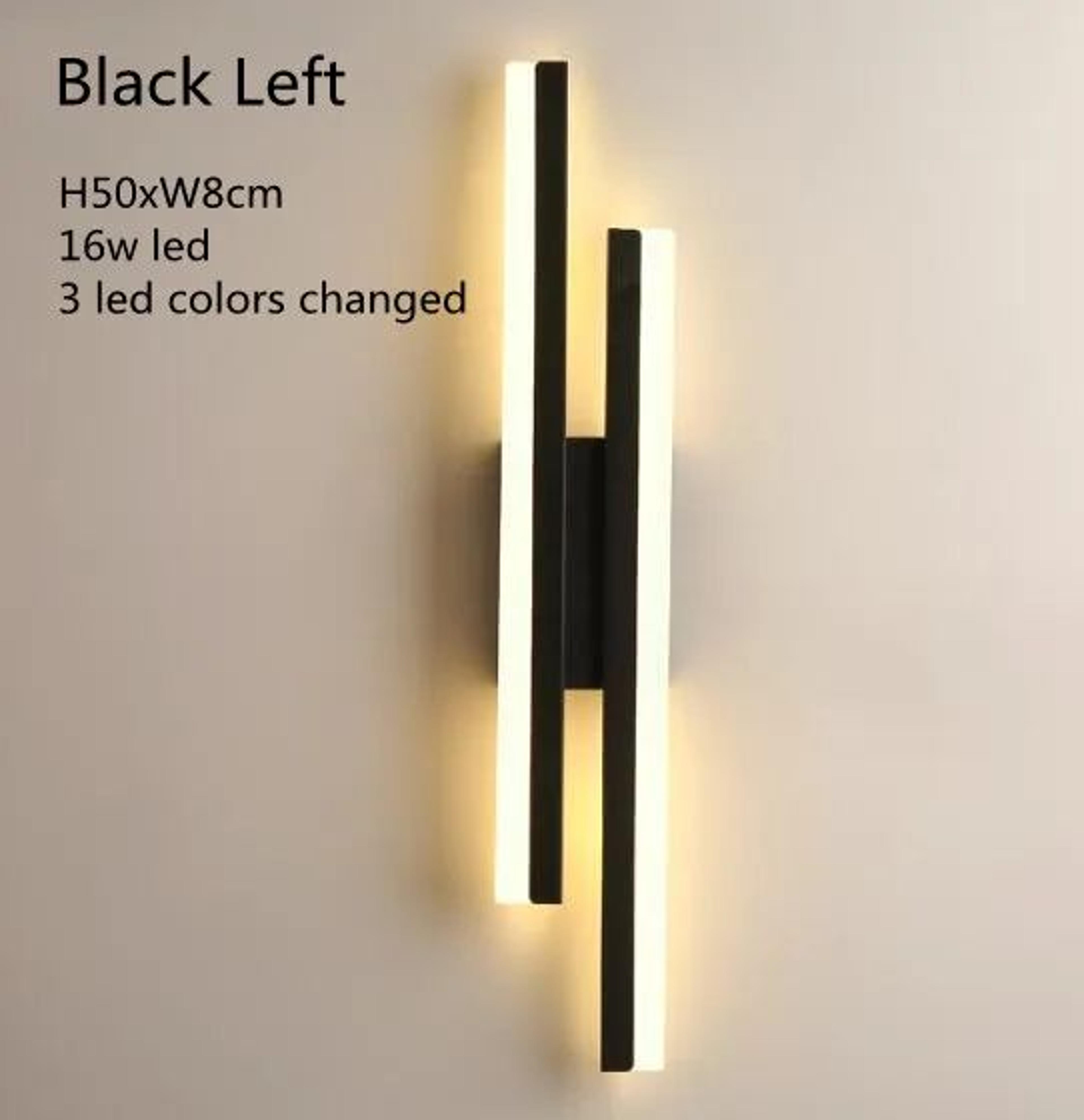 LED Wall Sconce With Acrylic Lampshade 12