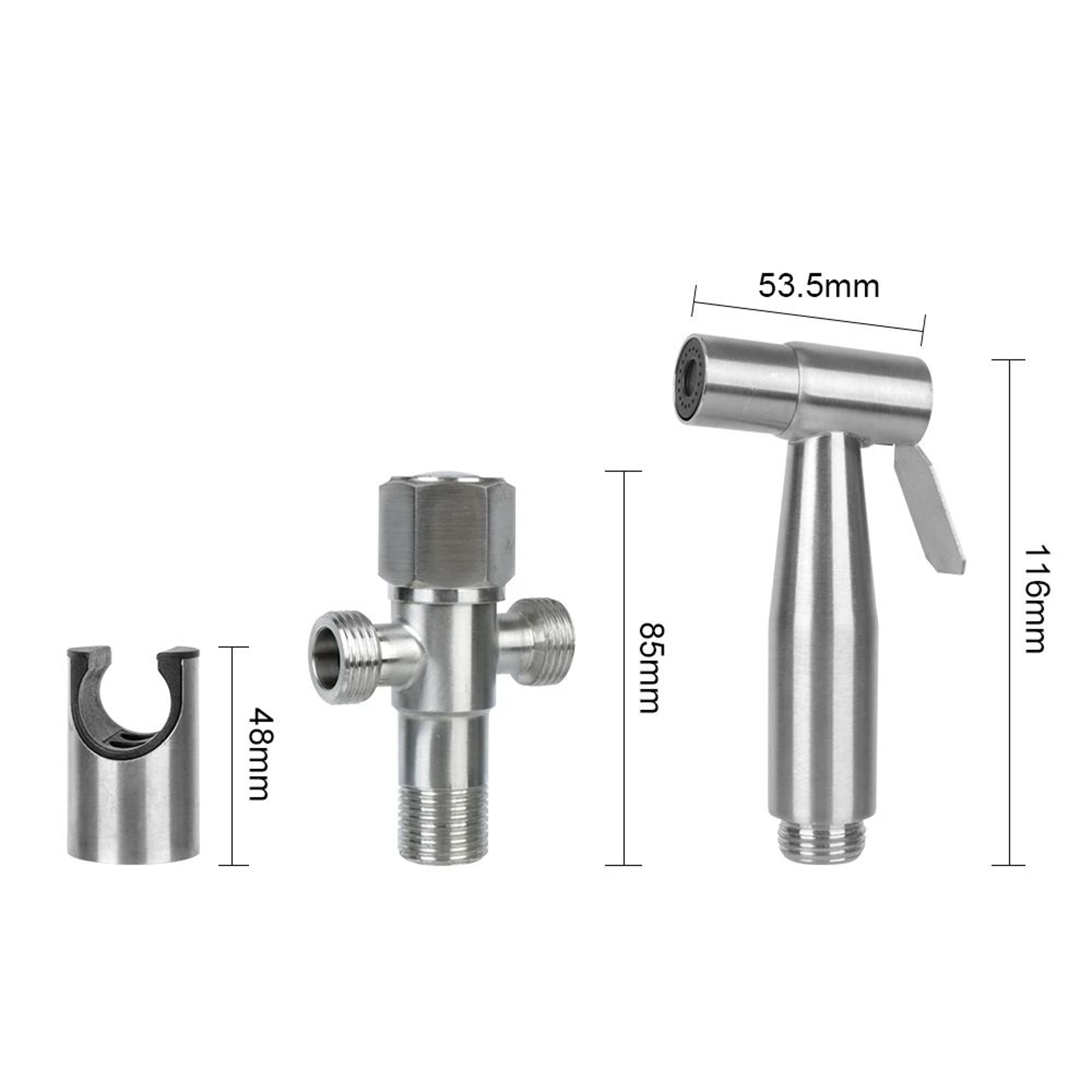 Stainless Steel Handheld Bidet Sprayer 2