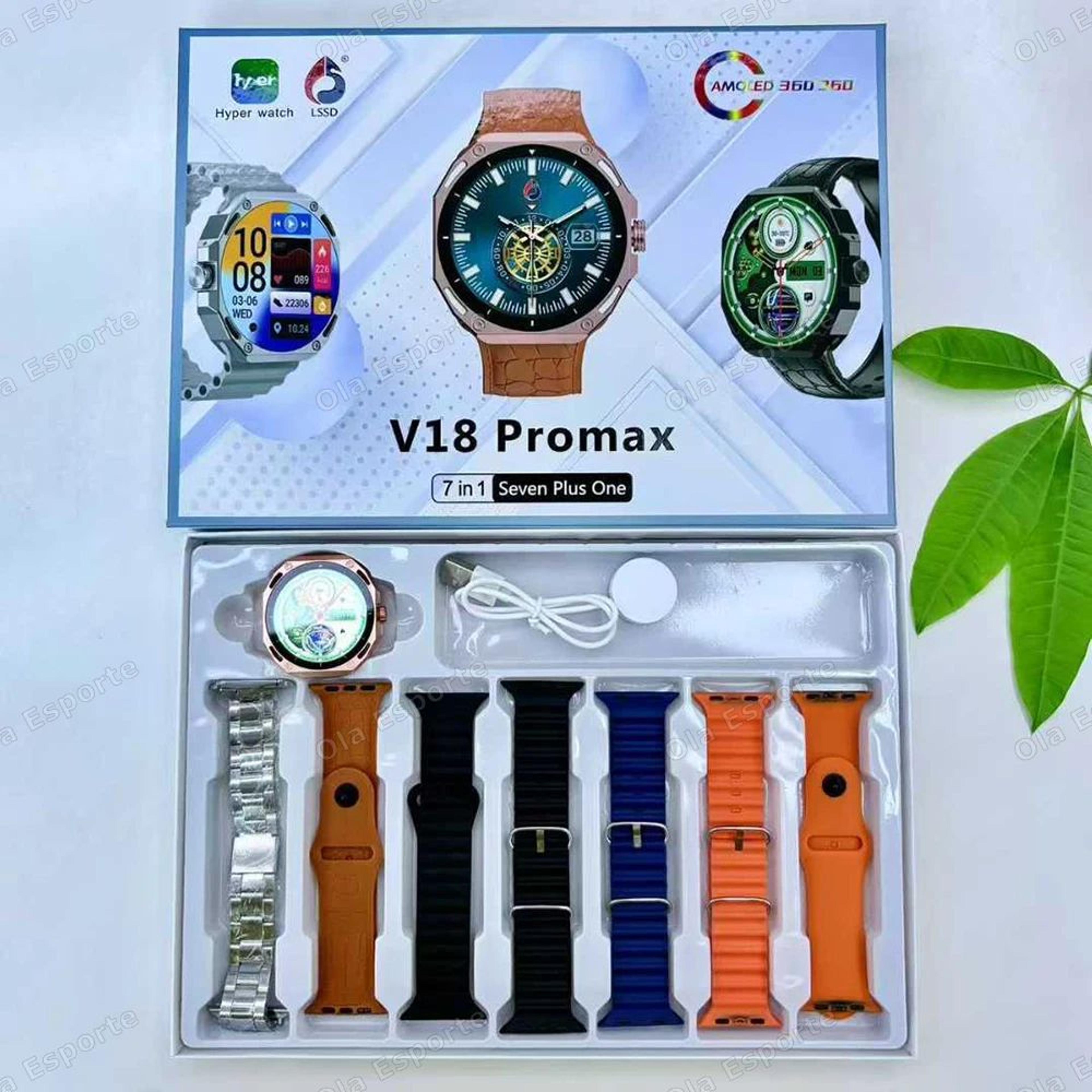 Smart Fitness Watch With AMOLED Display 16