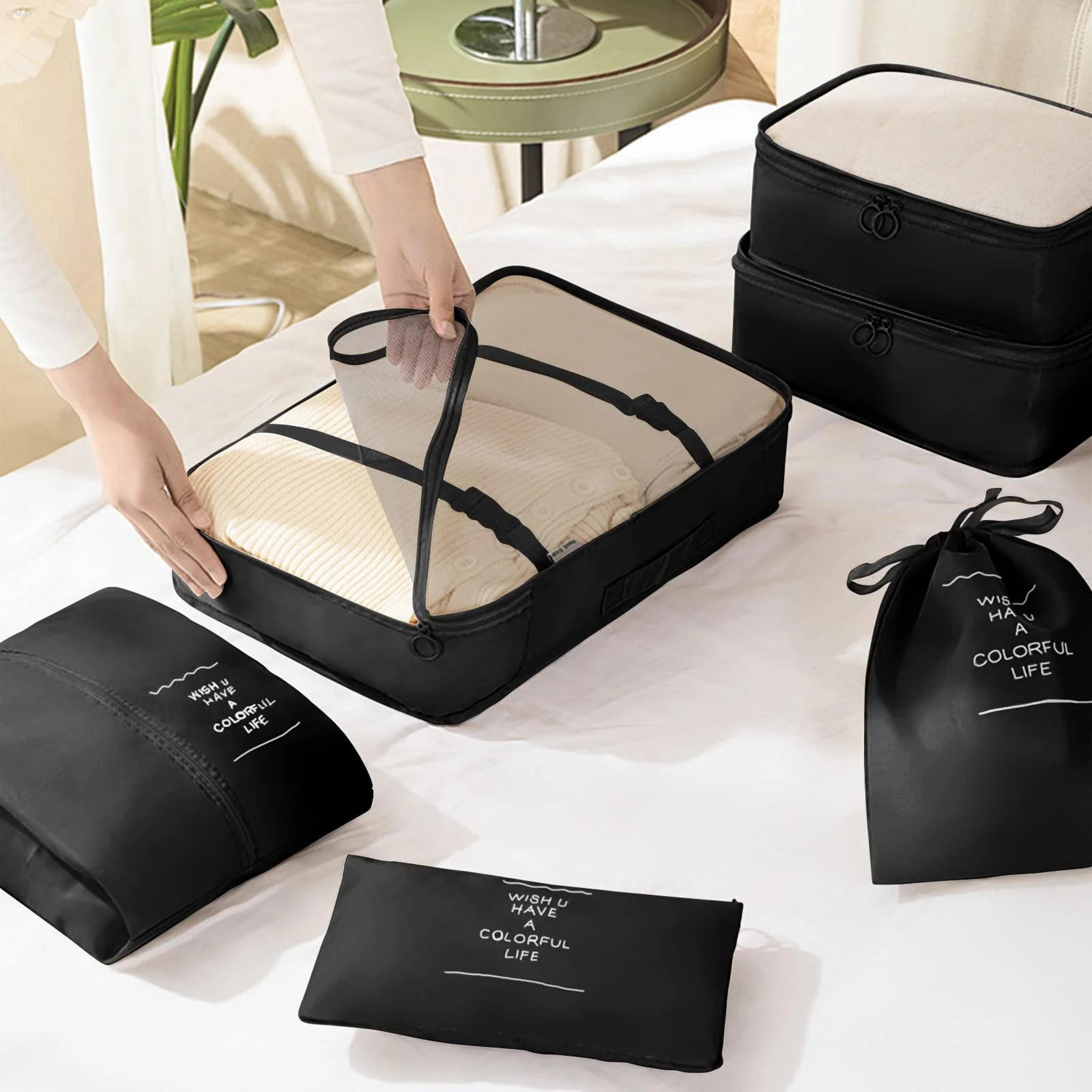 7 Piece Travel Packing Cubes Set 5