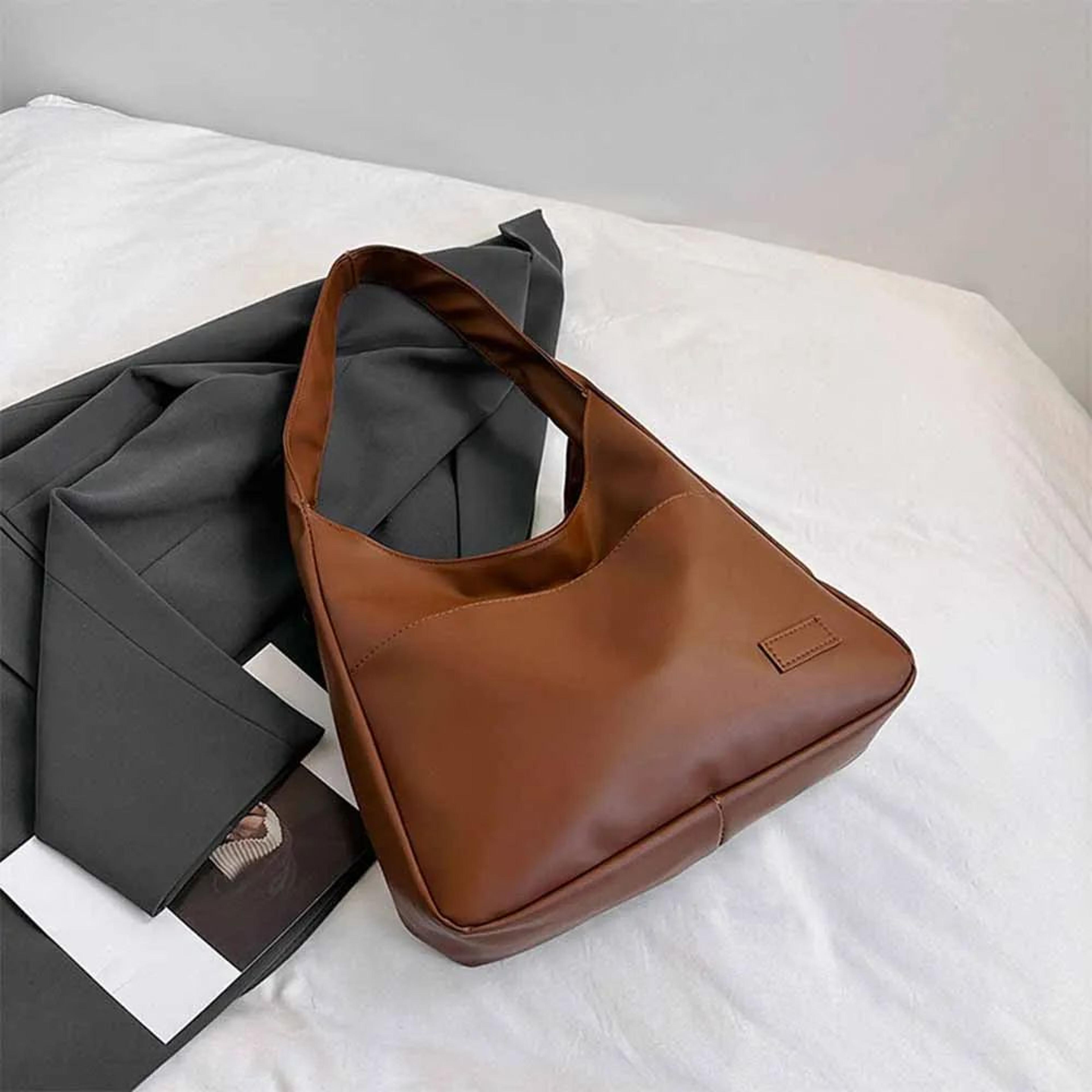 Minimalist Retro Shoulder Tote Bag 8