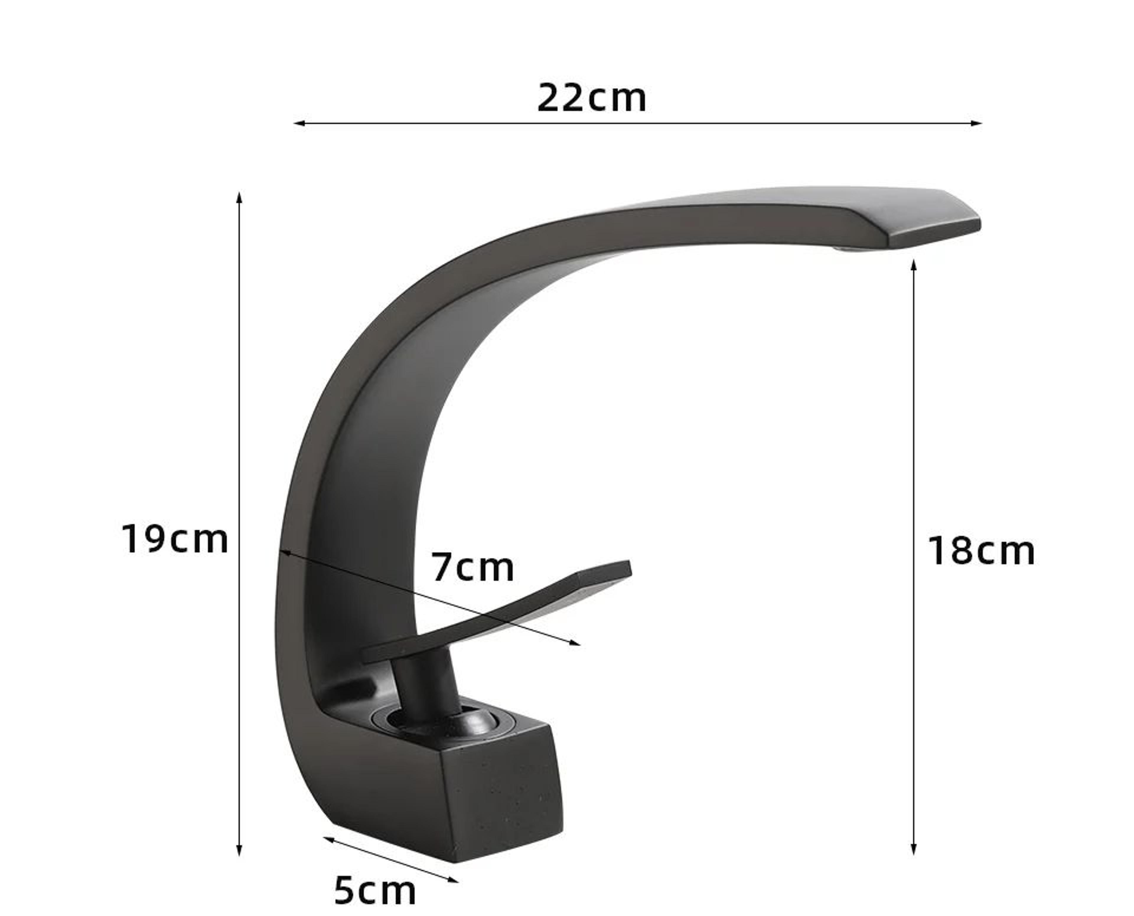 Modern Waterfall Basin Faucet 6