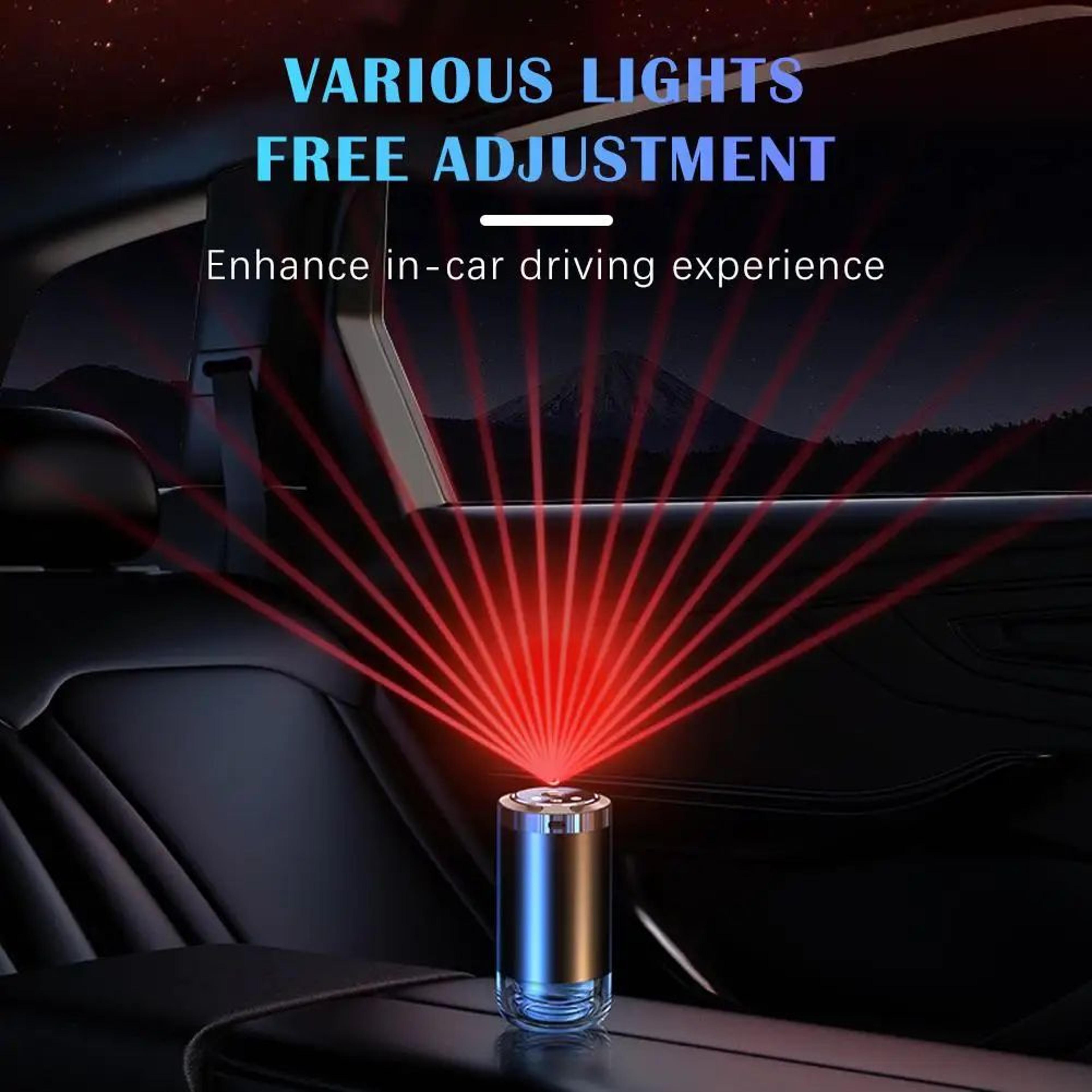 Smart Car Aroma Diffuser With Ambient Light 2