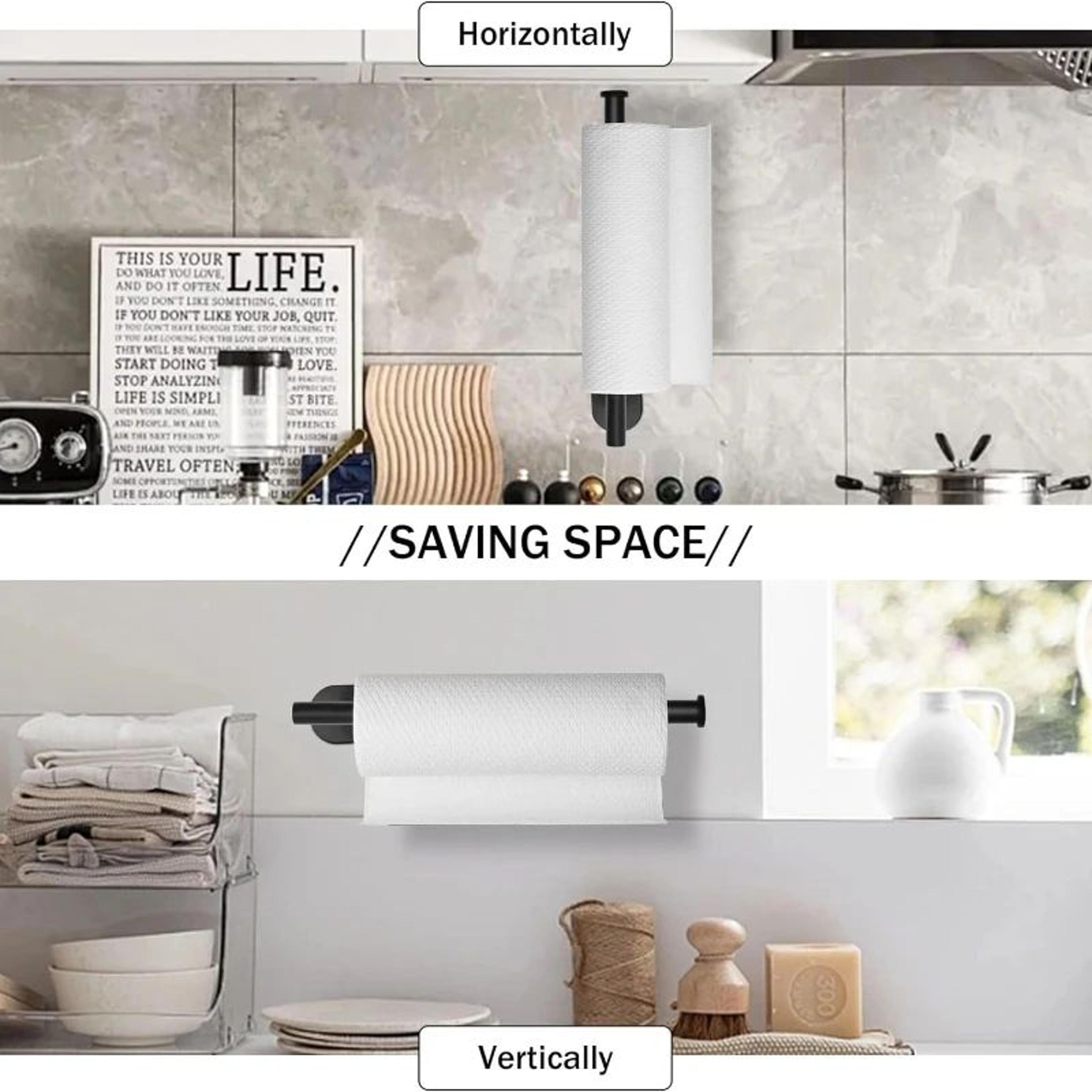 Stainless Steel Adhesive Toilet Paper Holder 4