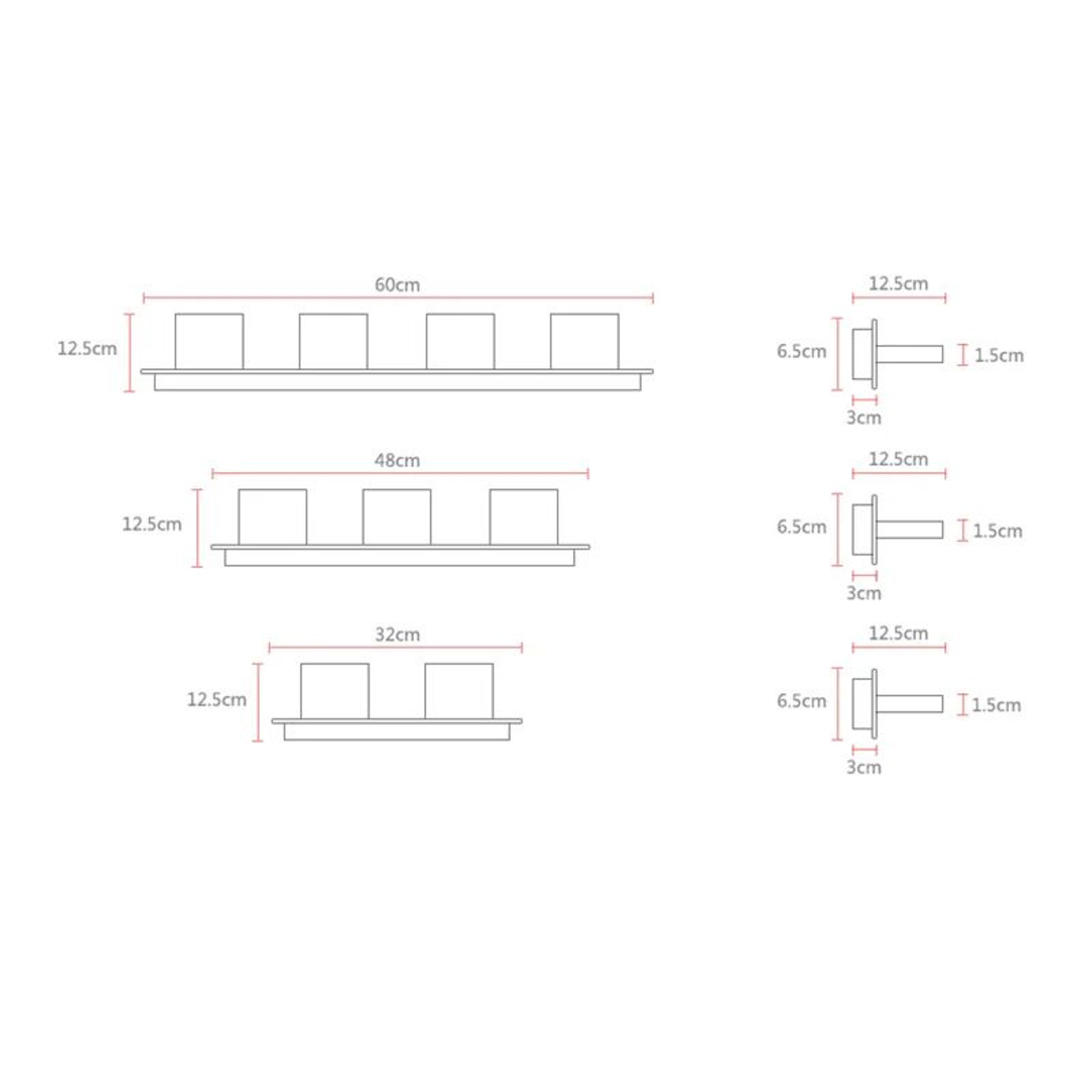 Modern LED Bathroom Mirror Wall Light 5