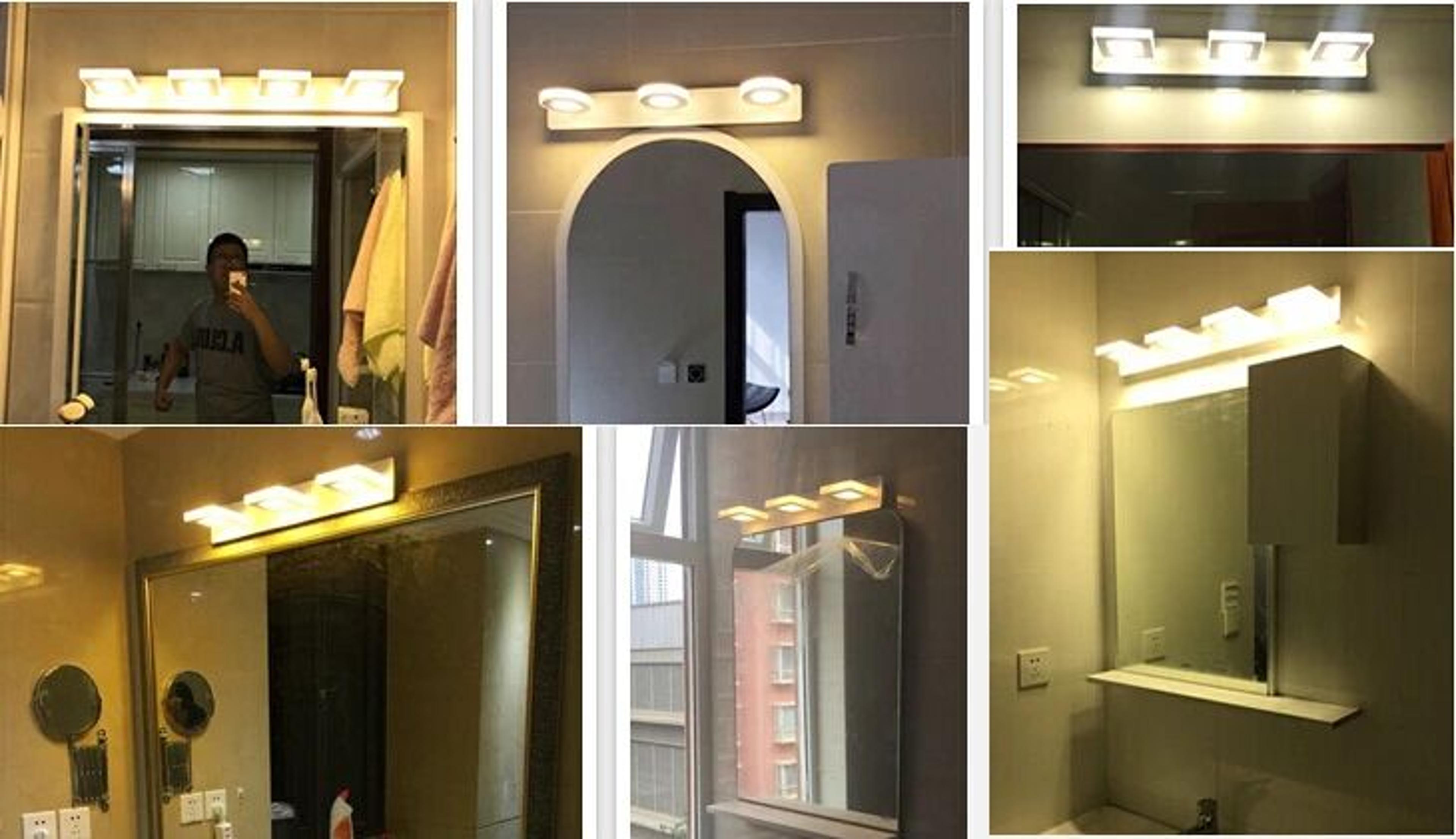 Modern LED Bathroom Mirror Wall Light 14