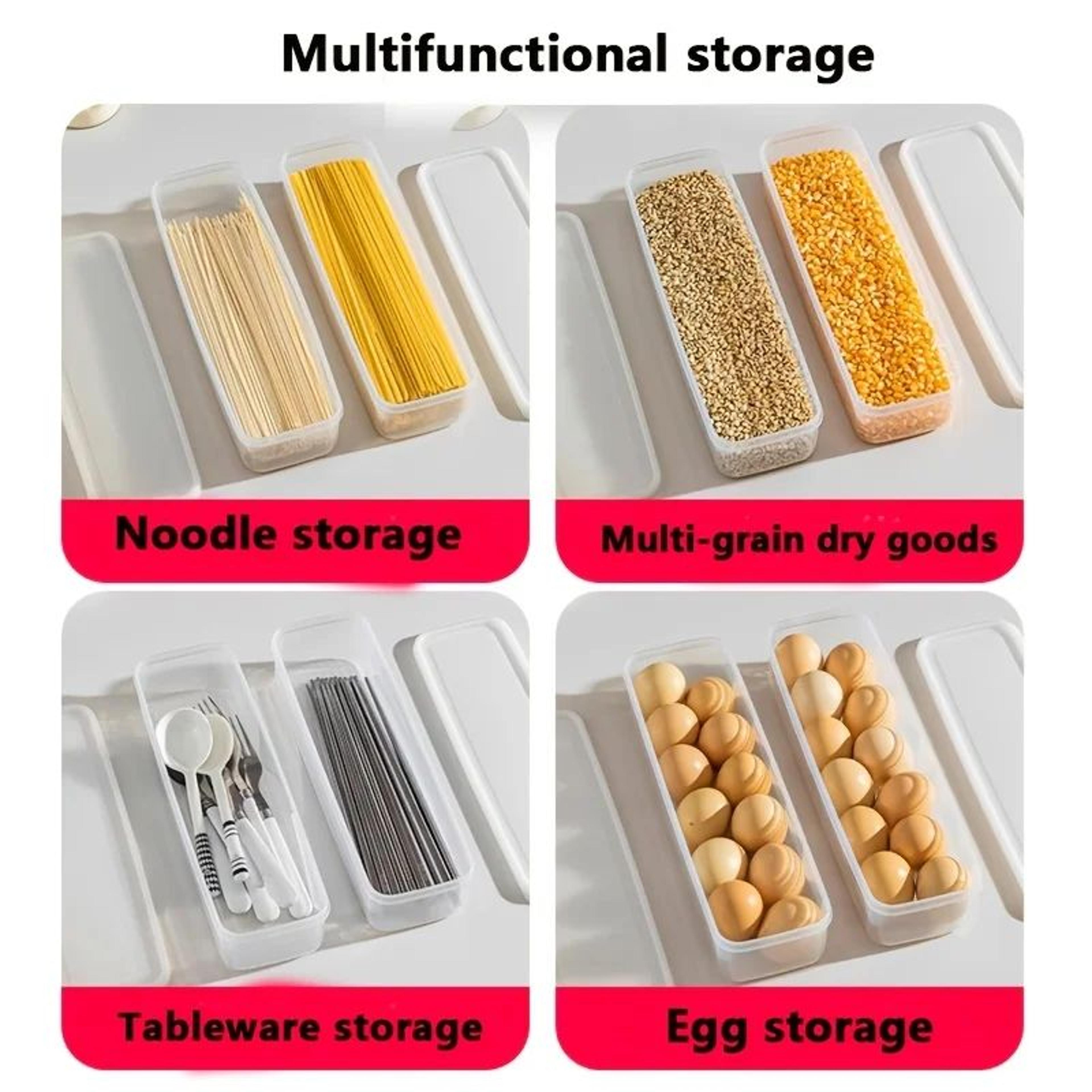 Refrigerator Scallion Storage Box With Lid 4