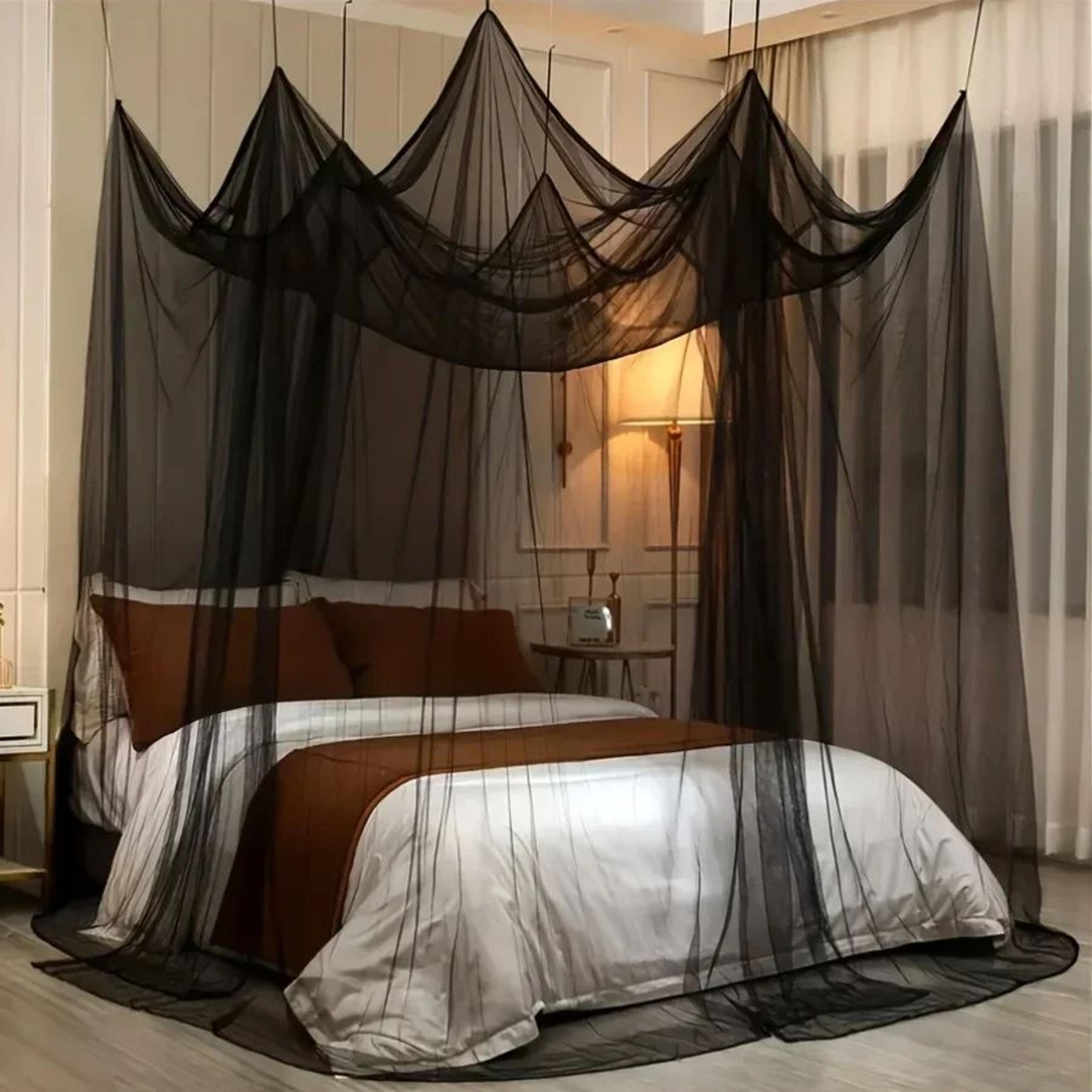 Large Four Door Mosquito Net Tent 3