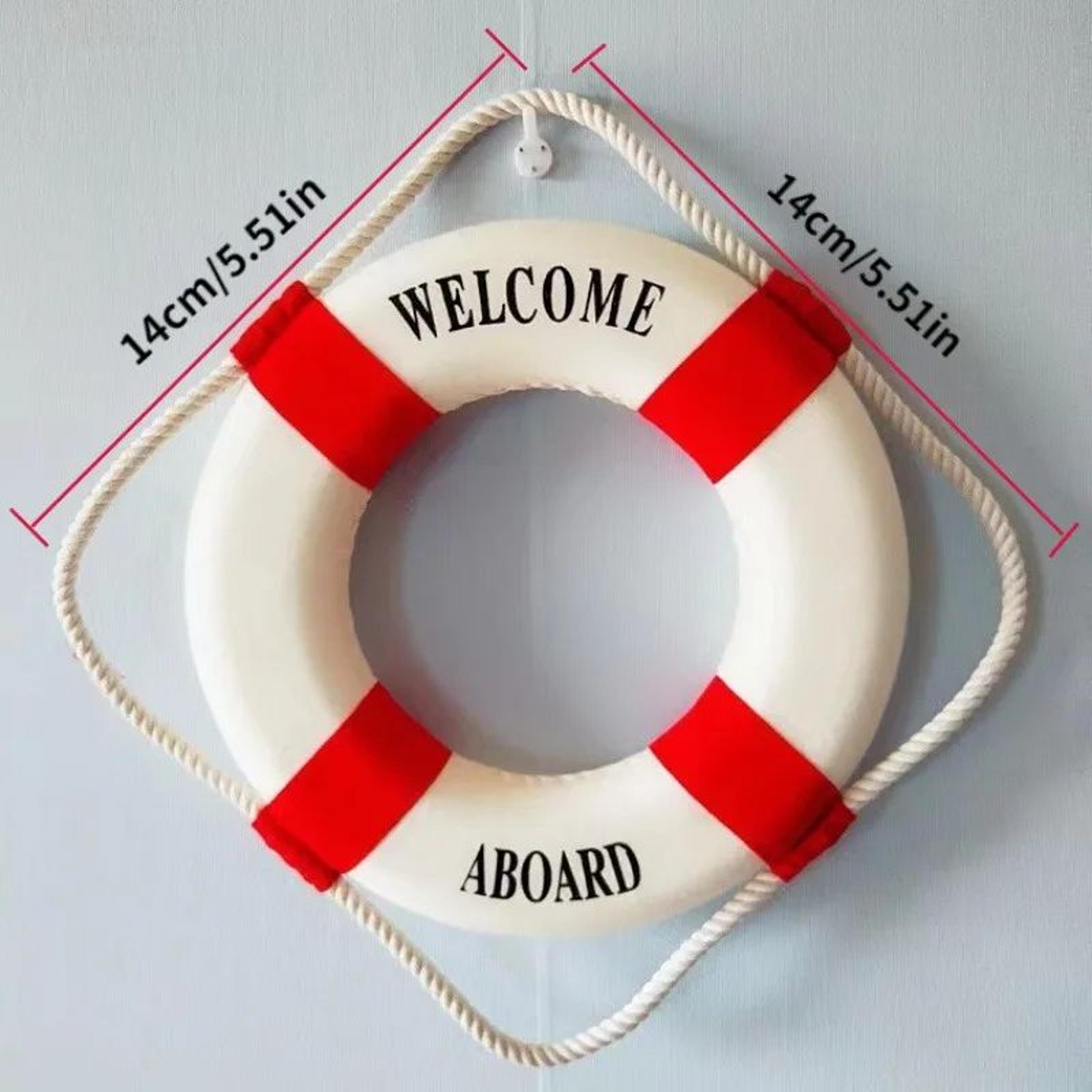 Nautical Life Buoy Decor 3