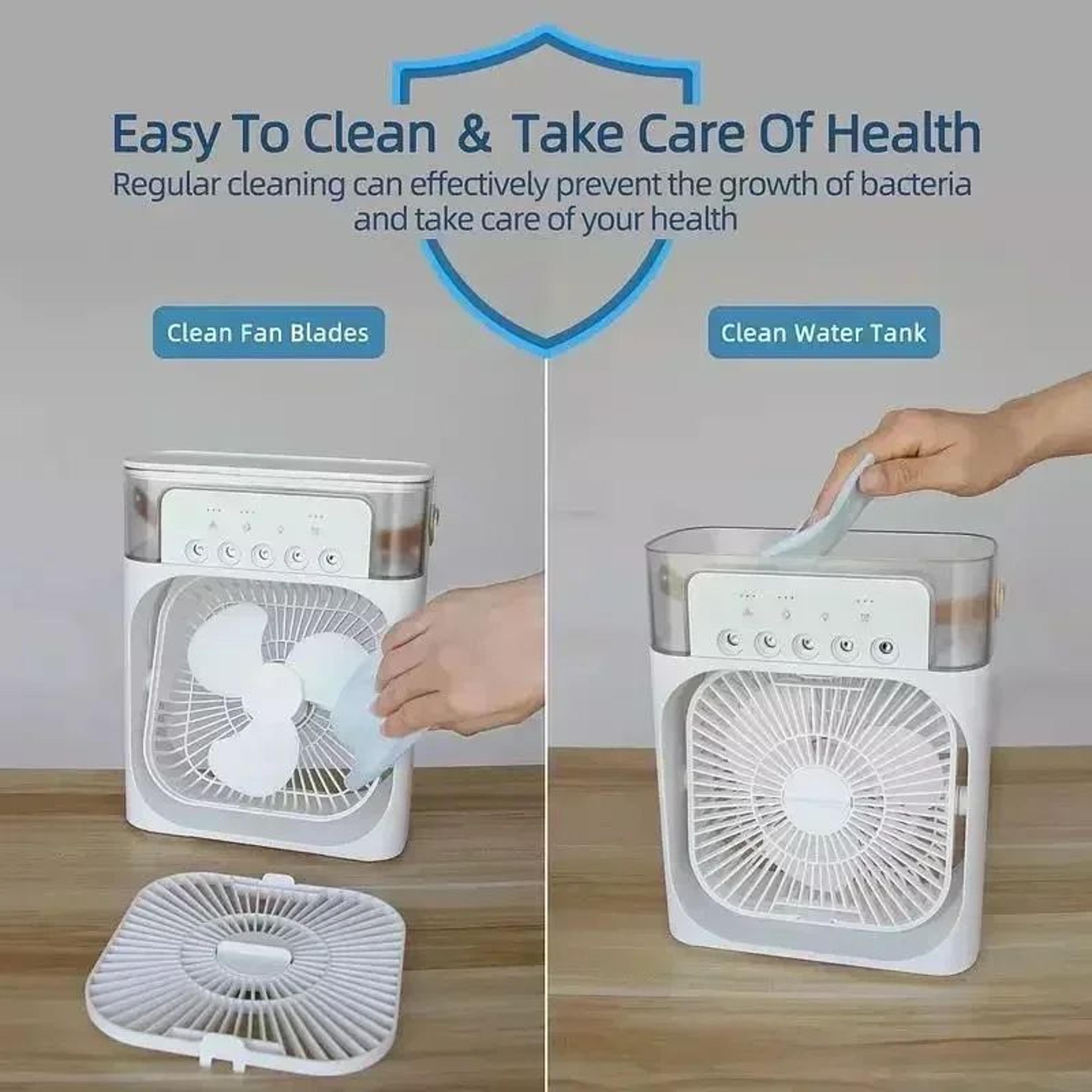 3 In 1 Mini Air Cooler Fan 5