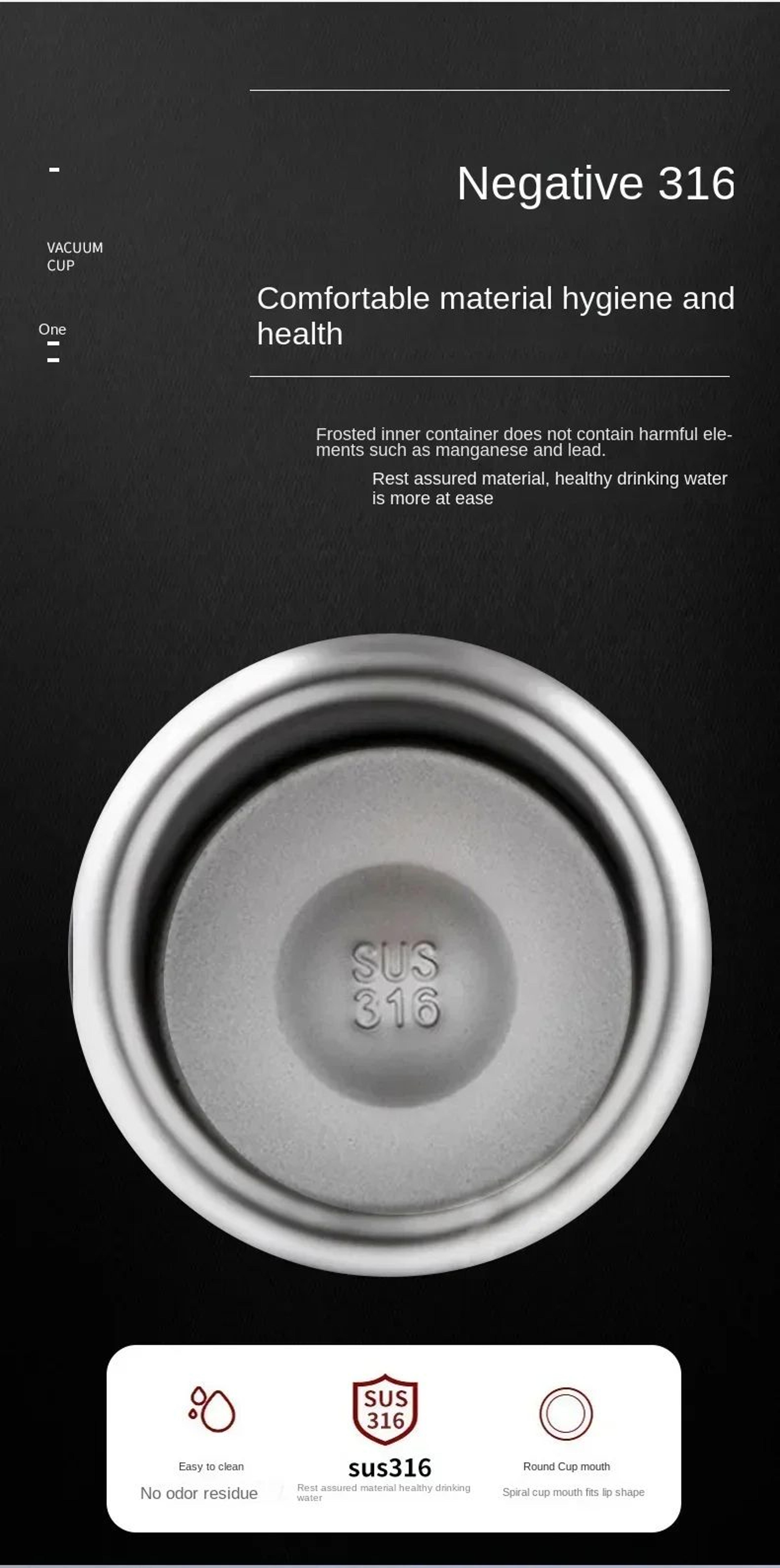 Stainless Steel Thermal Water Bottle 8