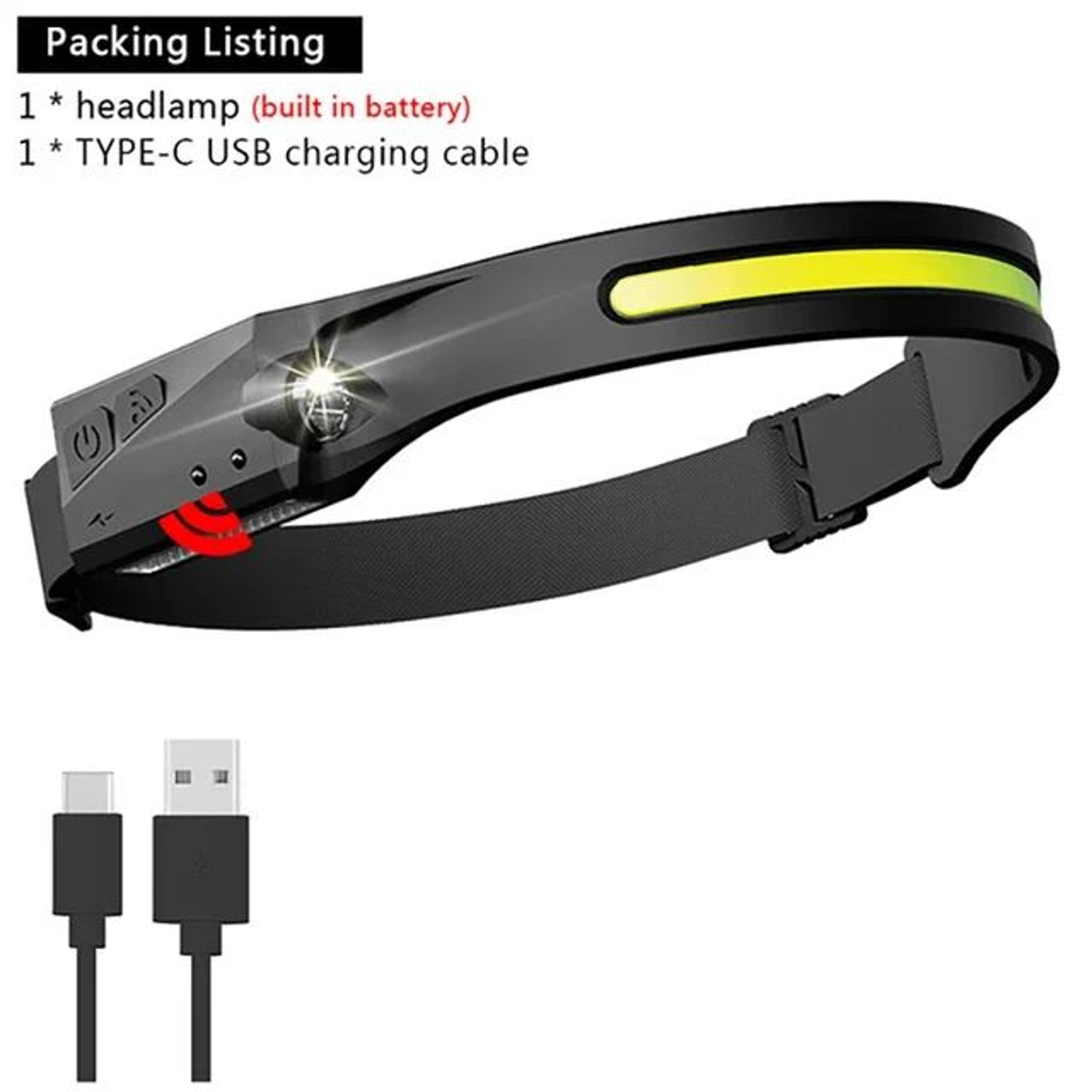 Rechargeable LED Sensor Headlamp 16