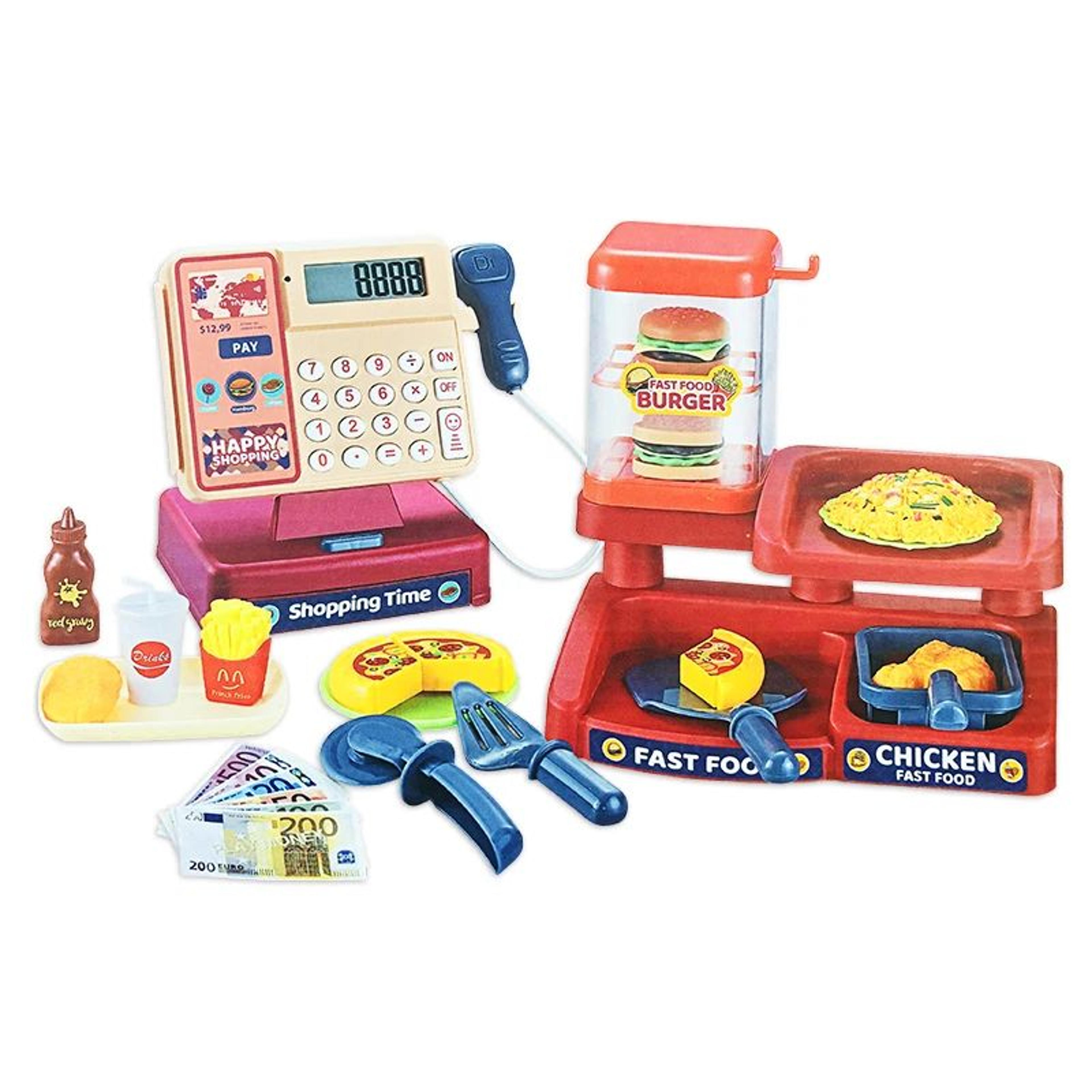 Kids Supermarket Cash Register Play Set 15