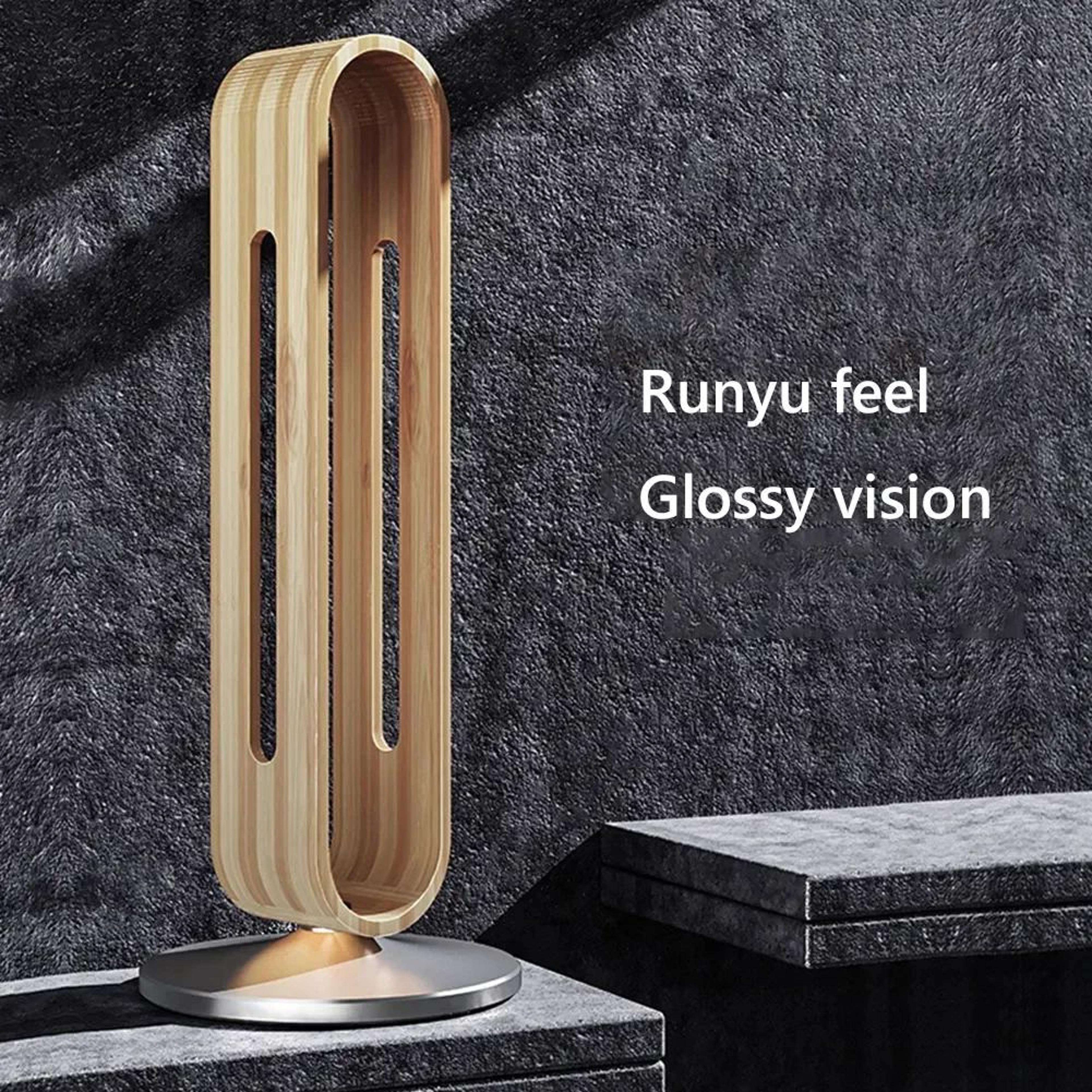 Bamboo Aluminum Headphone Stand 1