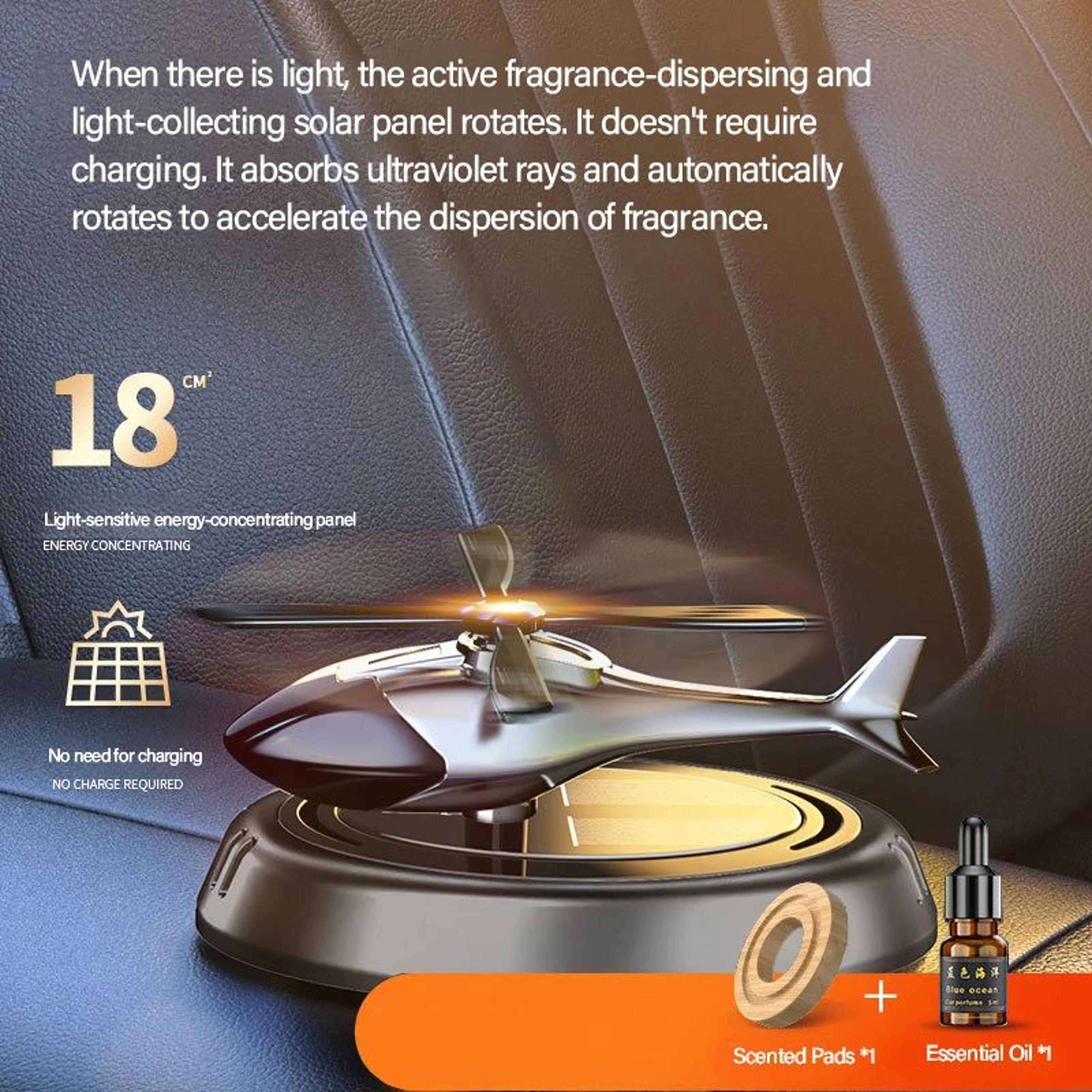 Solar Powered Aircraft Car Ornament 0