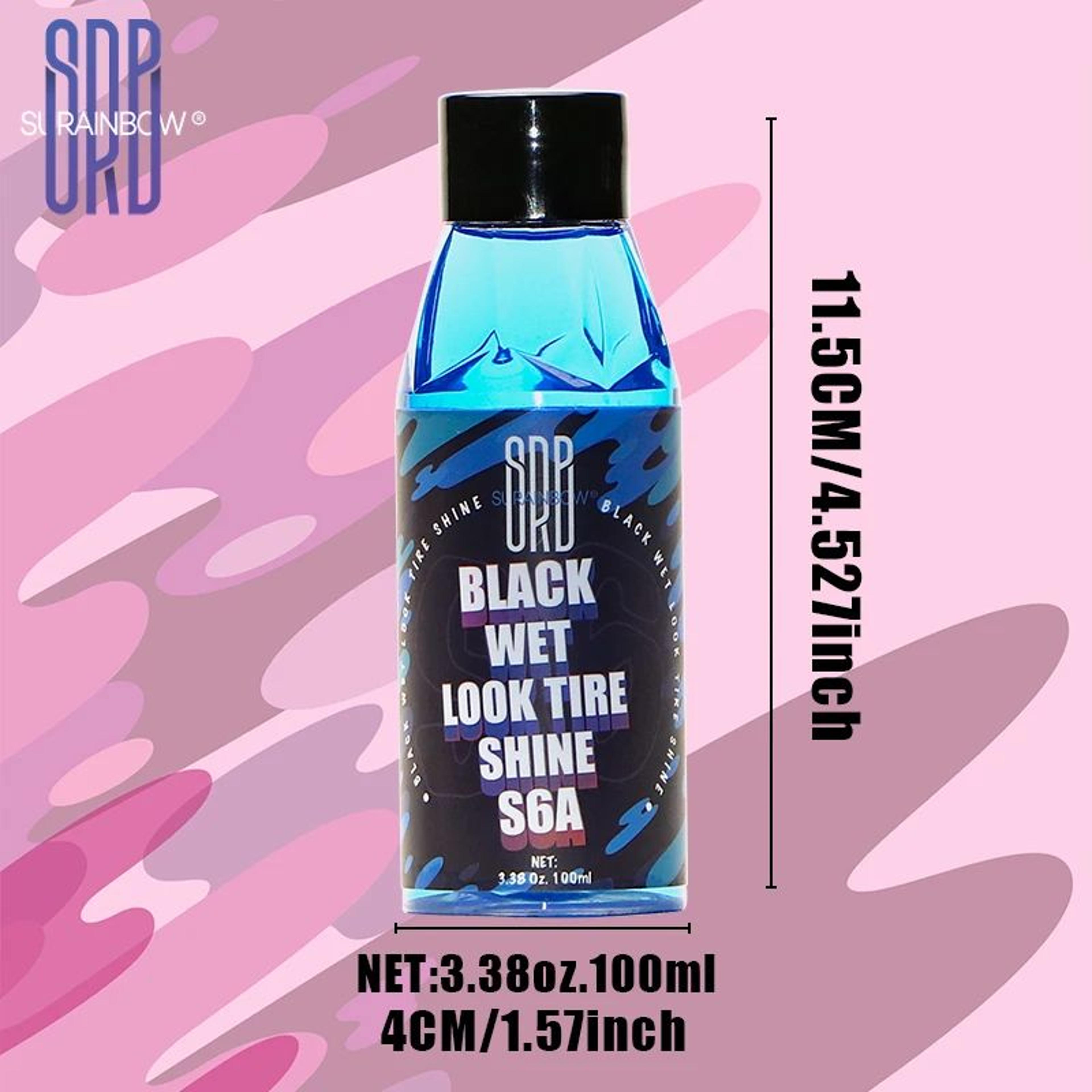 Black Wet Look Tire Shine Spray 1