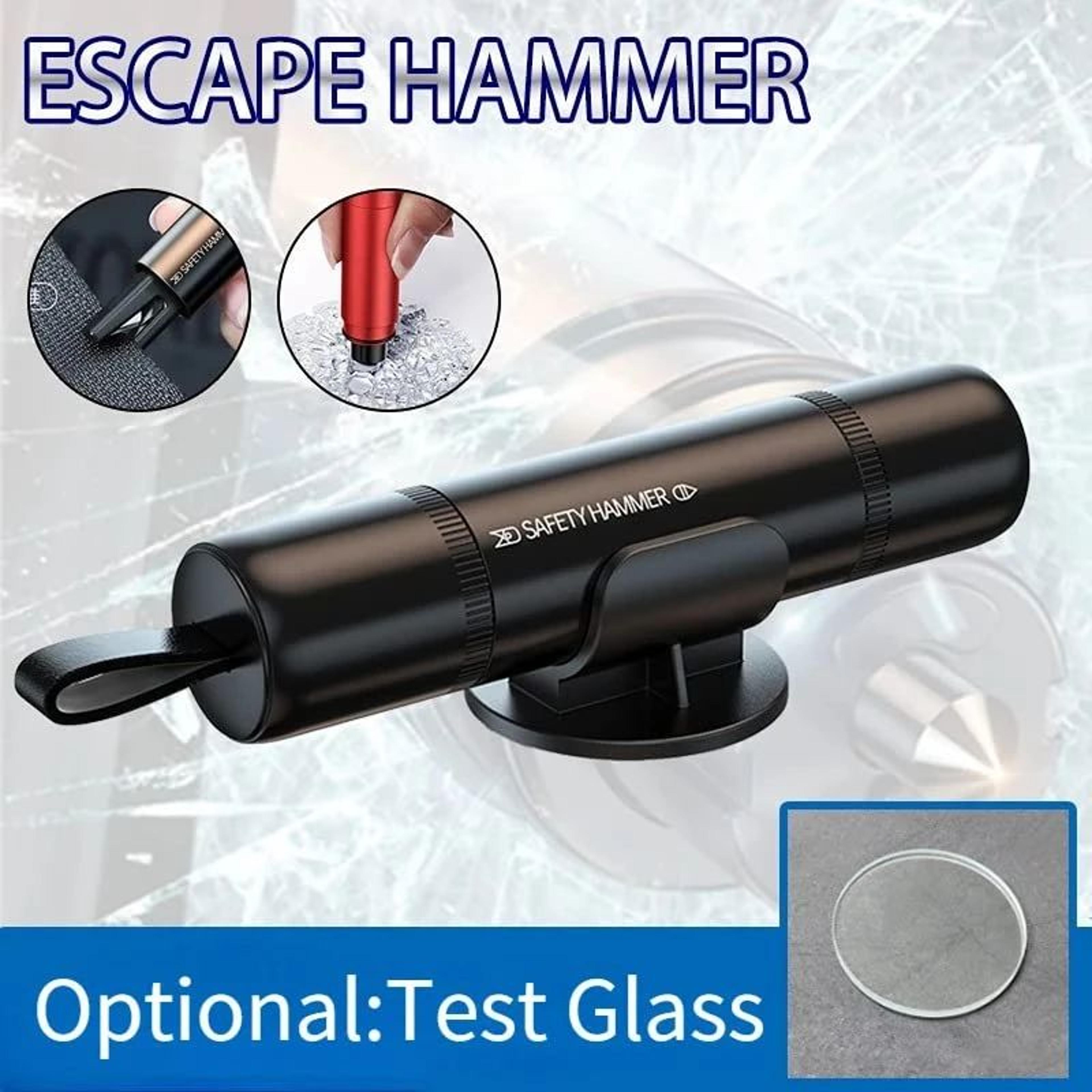 2 In 1 Car Safety Hammer Rescue Tool 0