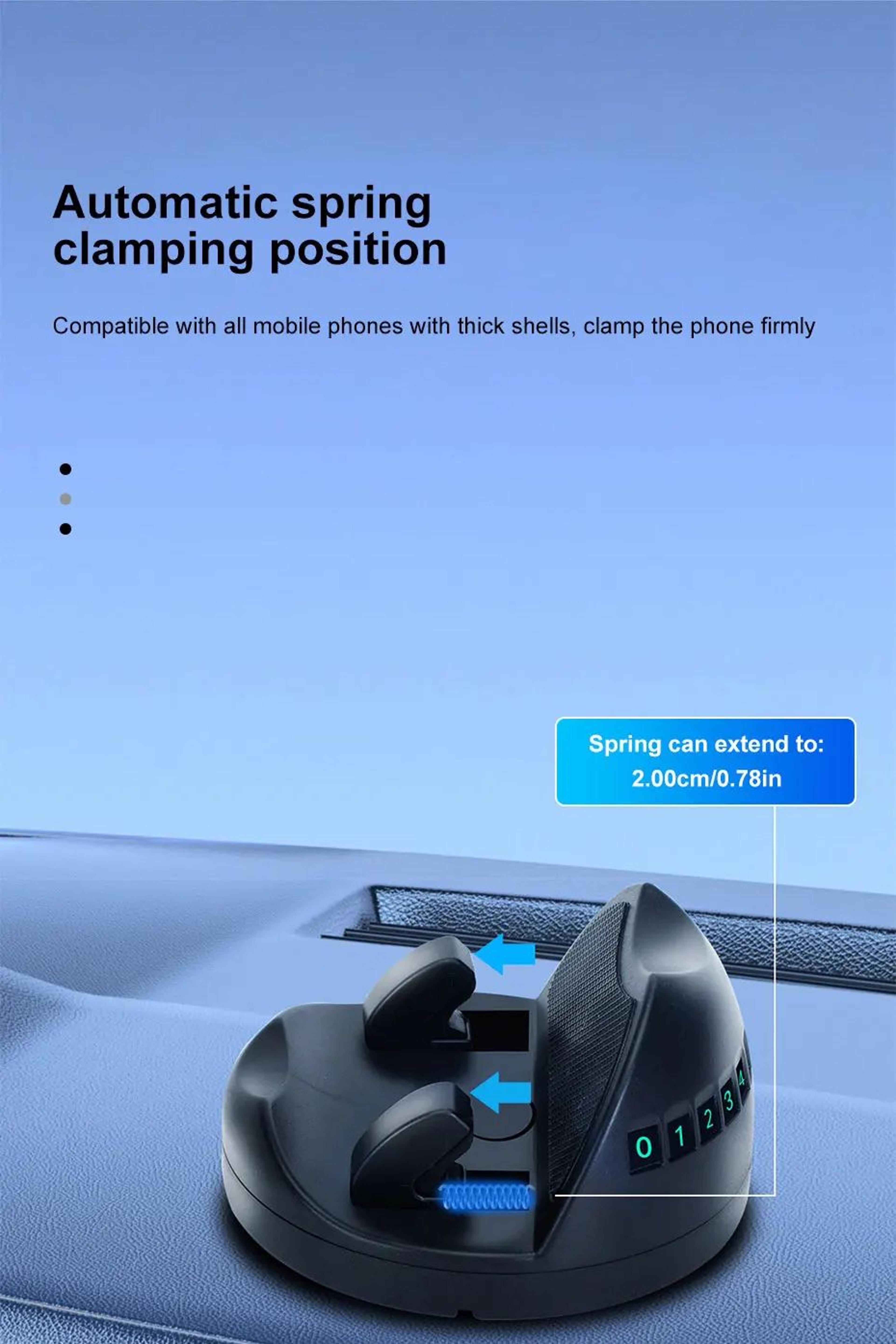 360 Degree Dashboard Car Phone Mount 9