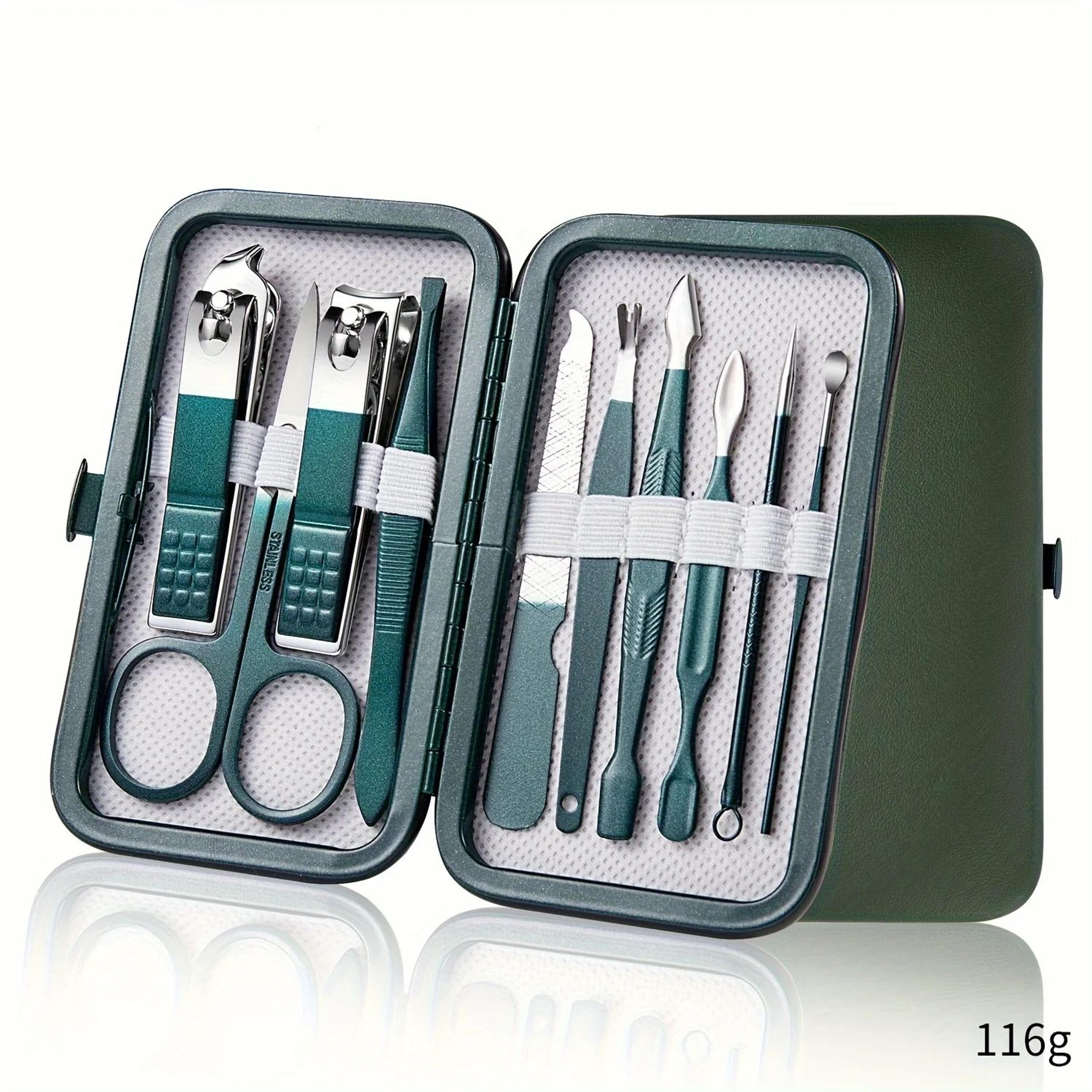 Professional Stainless Steel Manicure Pedicure Kit 9