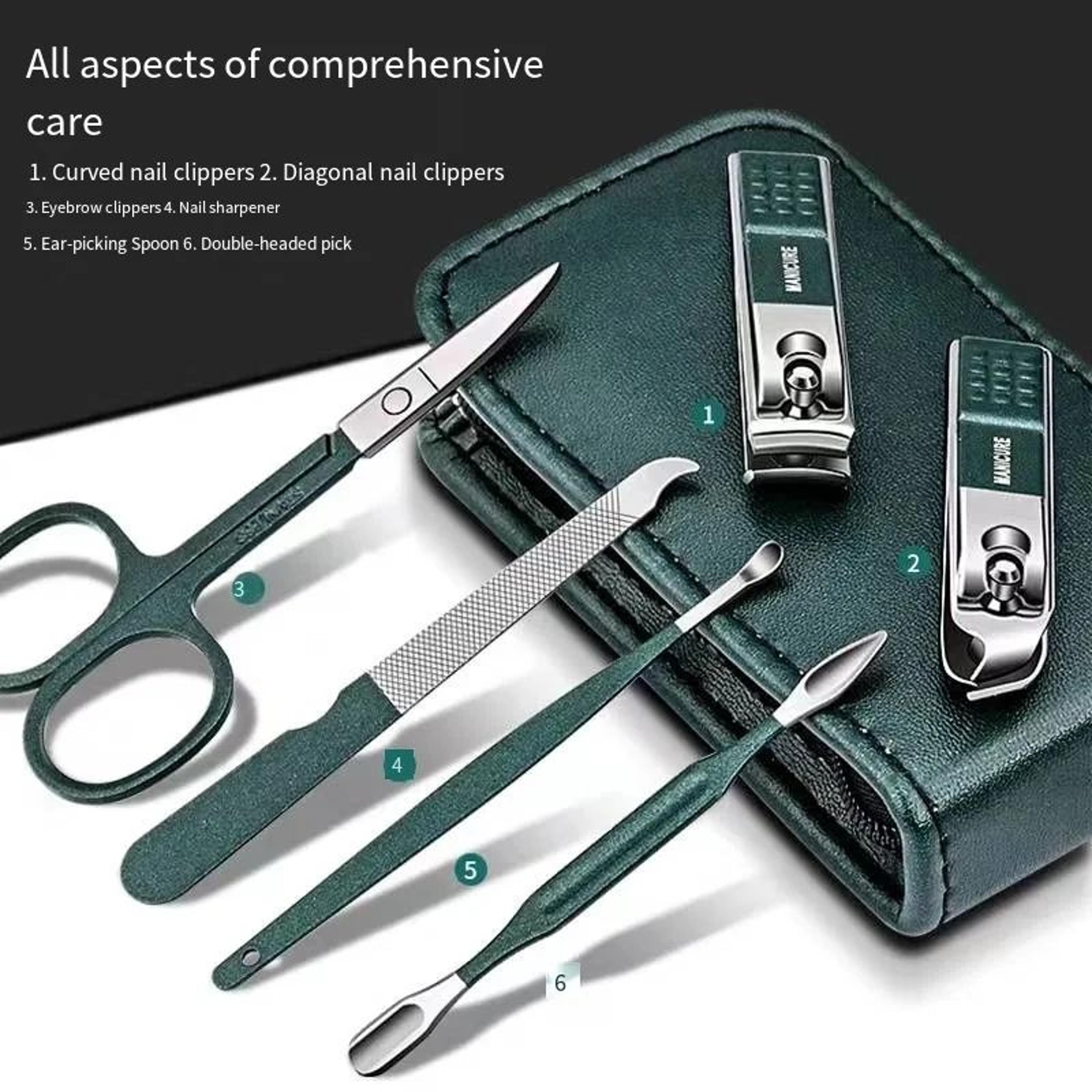 Premium Nail Scissors And Clipper Set 2