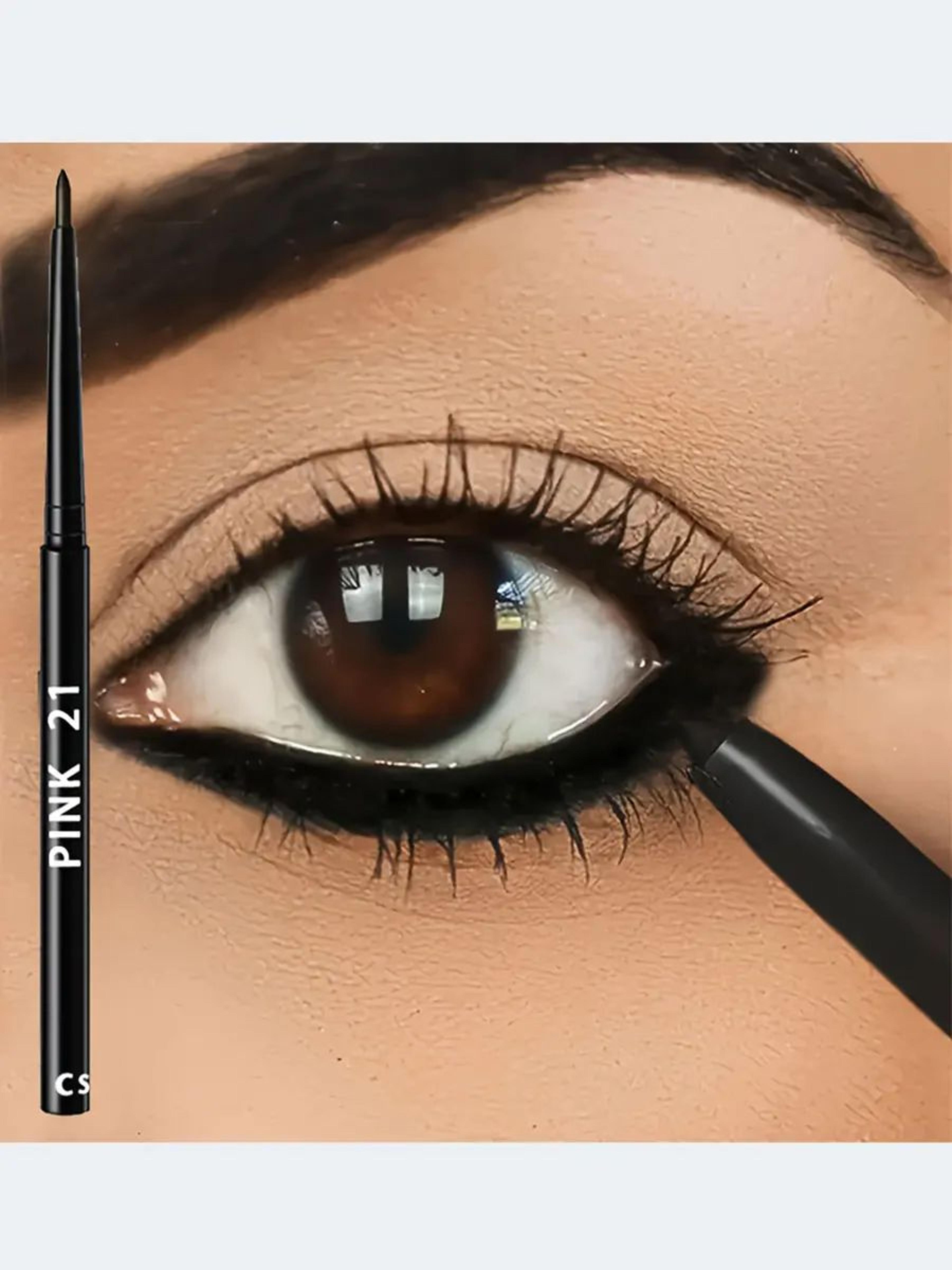 Waterproof Smudge Proof Eyeliner Pencil Set 6