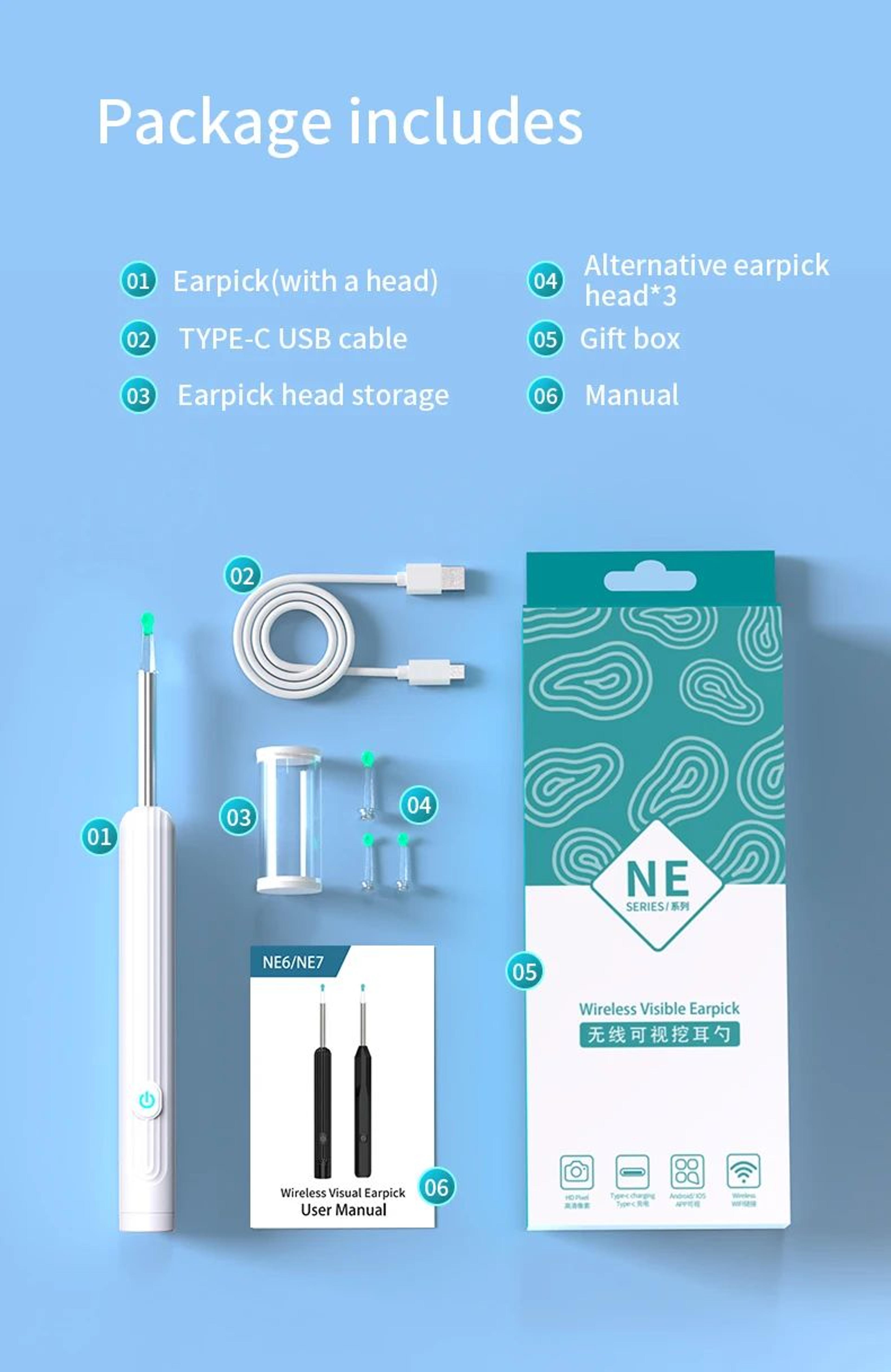 Smart Visual Ear Cleaner With Camera 18