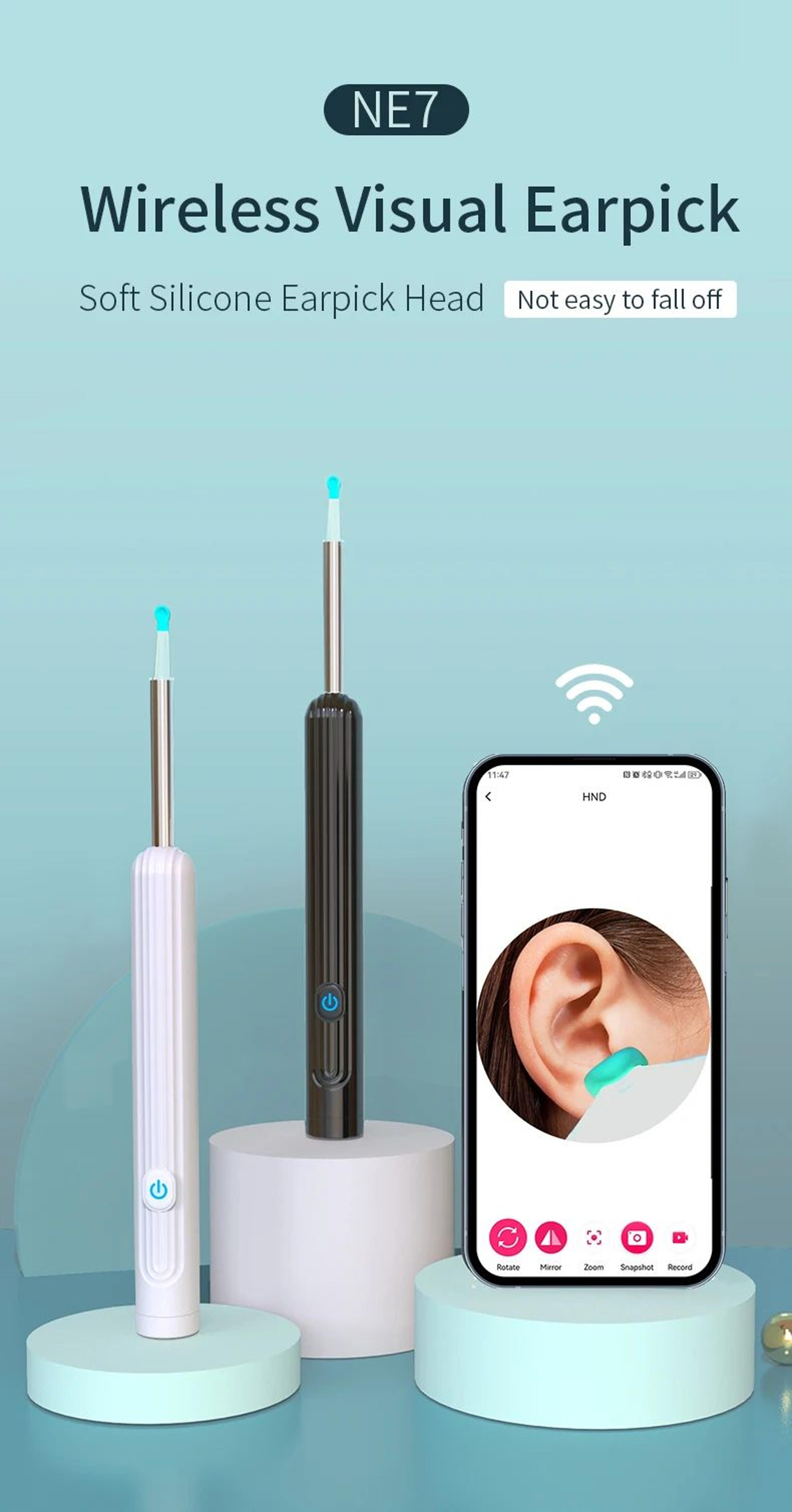Smart Visual Ear Cleaner With Camera 7
