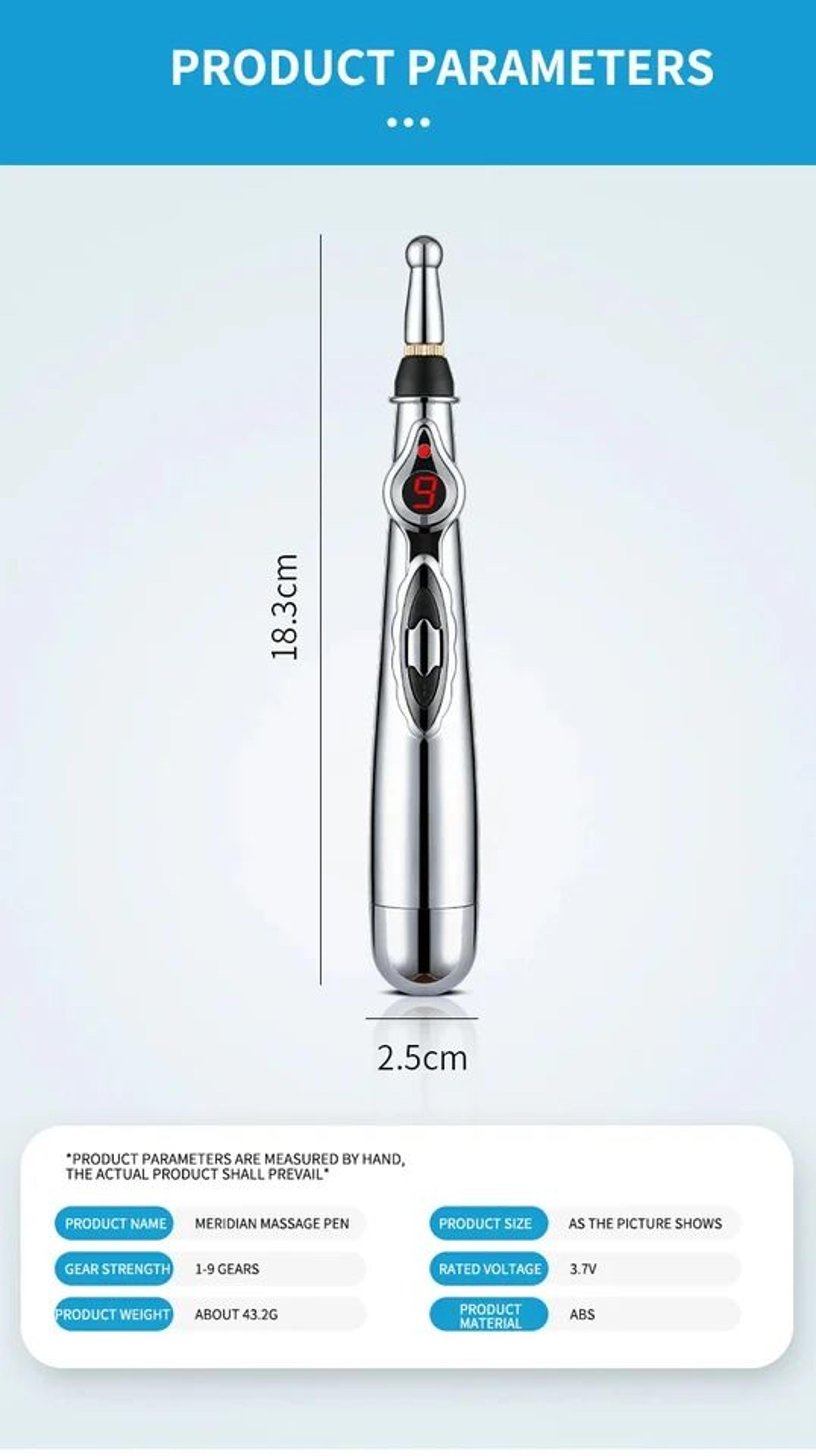 Electronic Acupuncture Massage Pen 2
