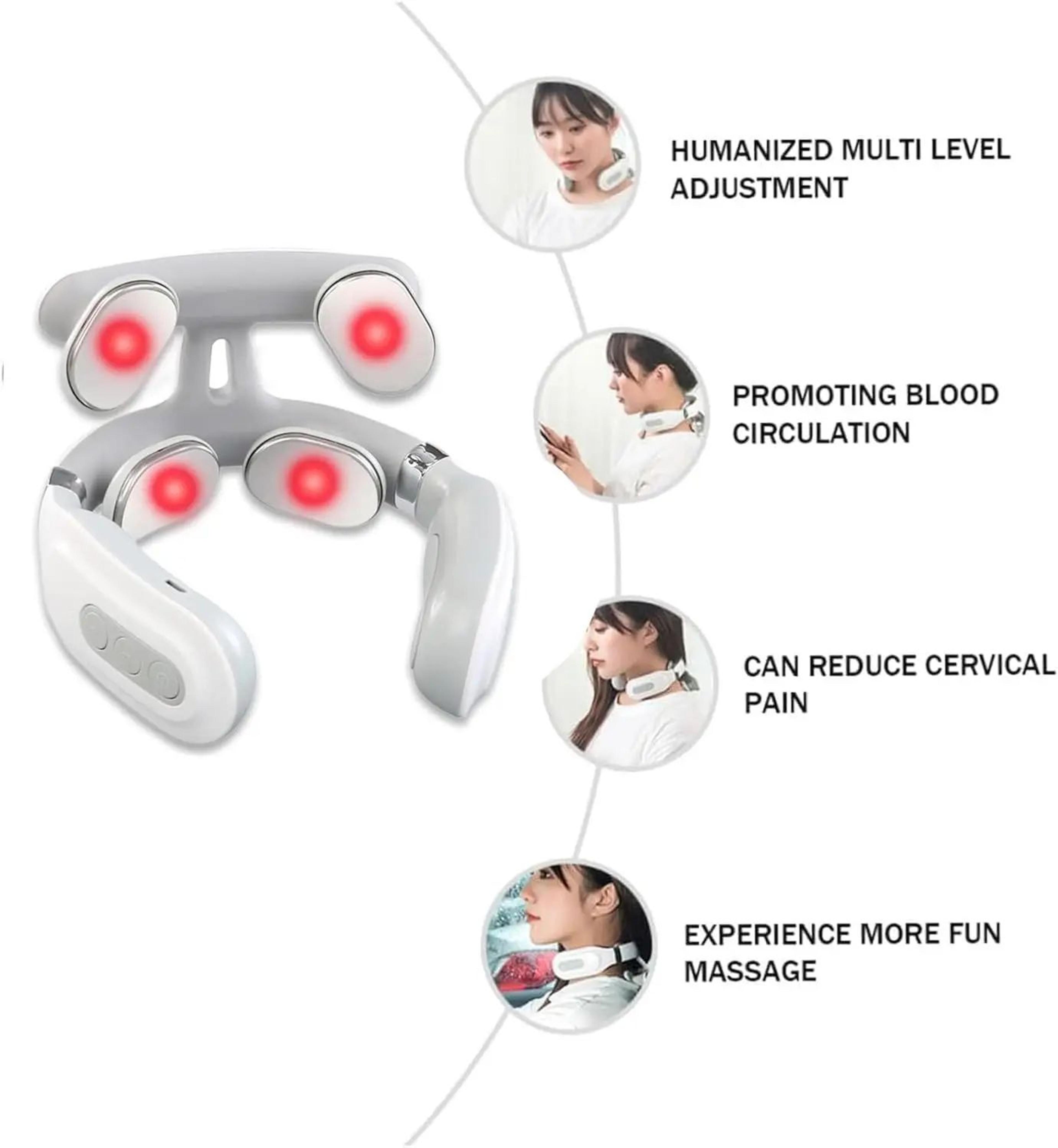 Smart U Shaped EMS Neck And Shoulder Massager 5