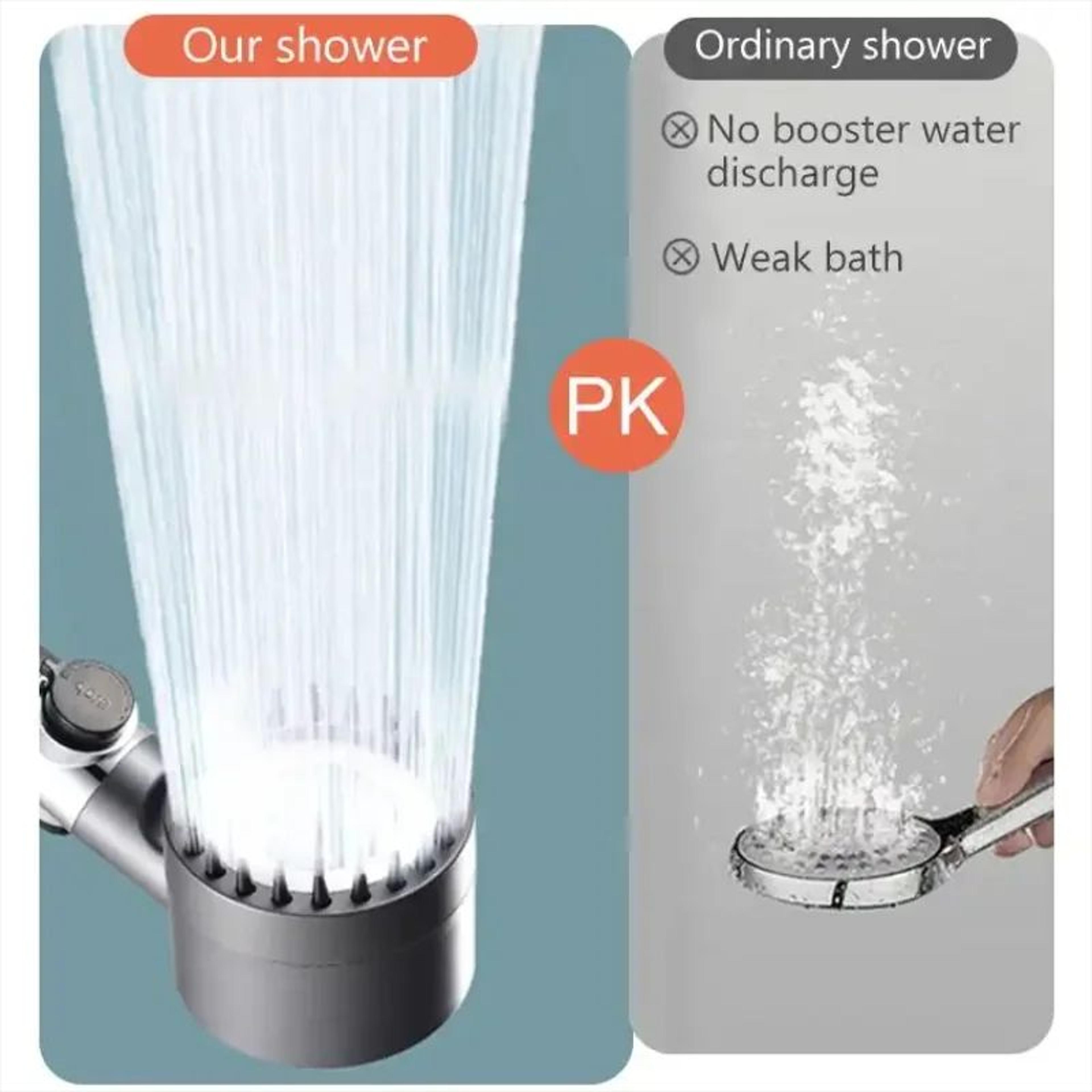 High Pressure Shower Head With Massage Brush 3
