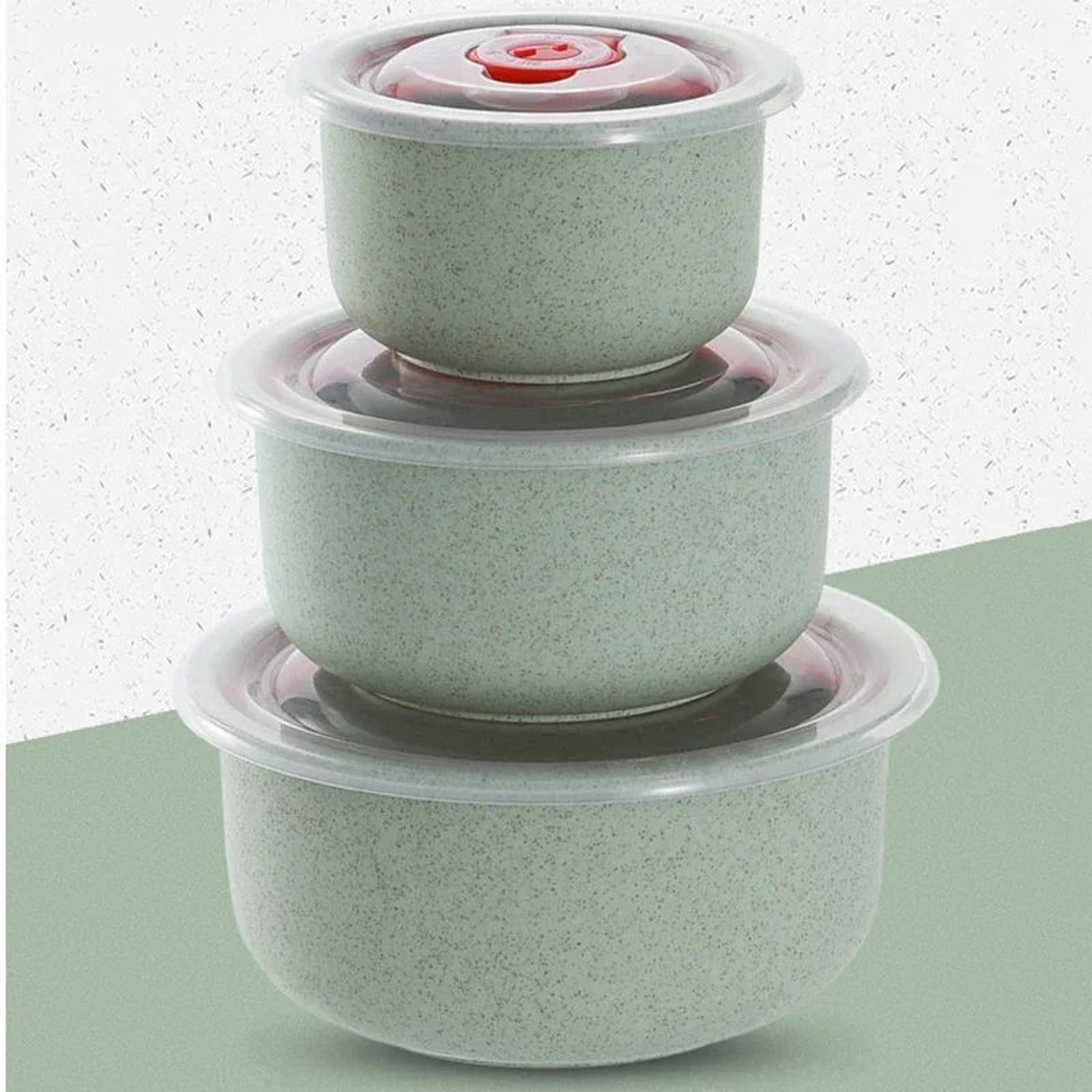 Wheat Straw Microwave Safe Lunch Bowl Set 7