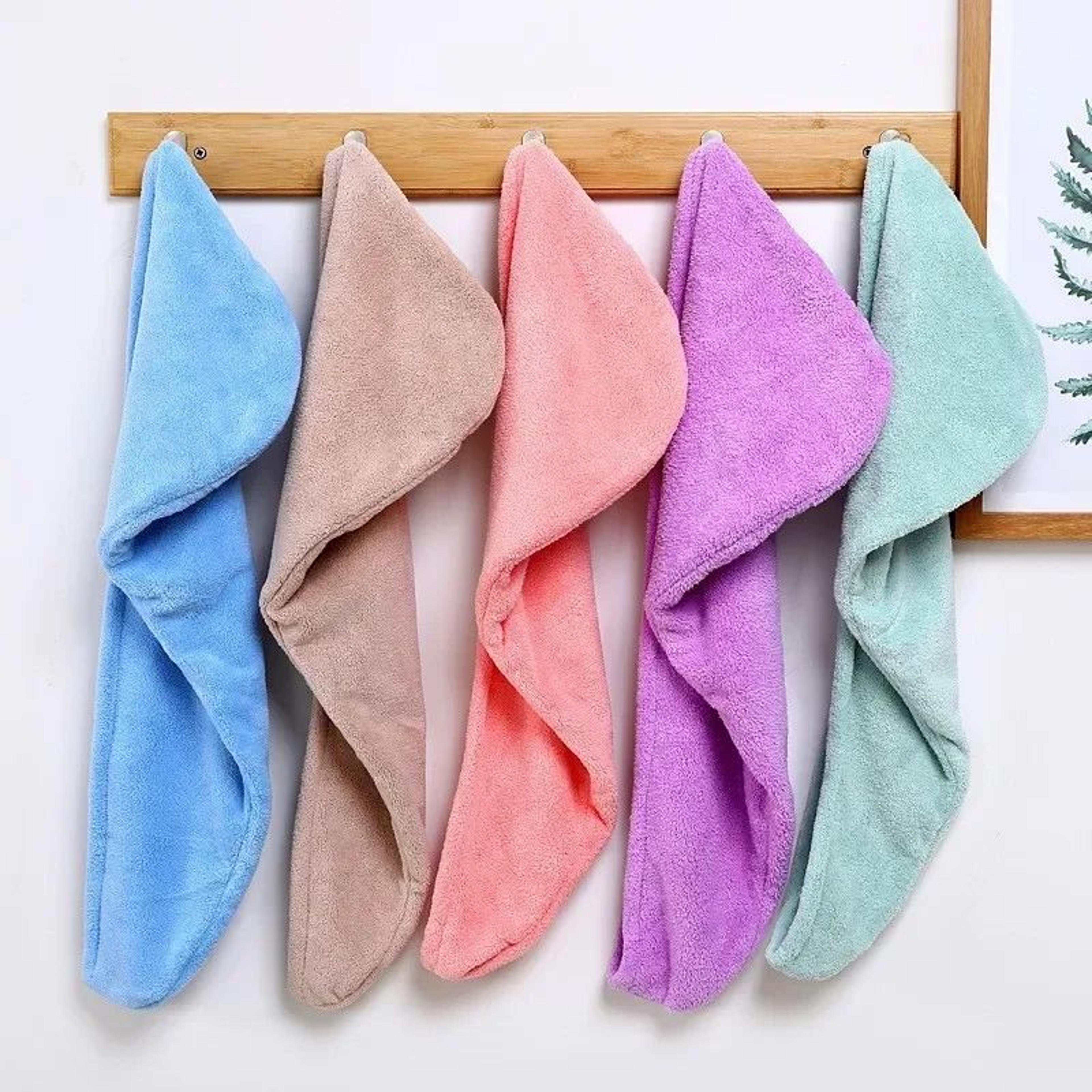 Microfiber Fast Dry Hair Wrap Towel 2