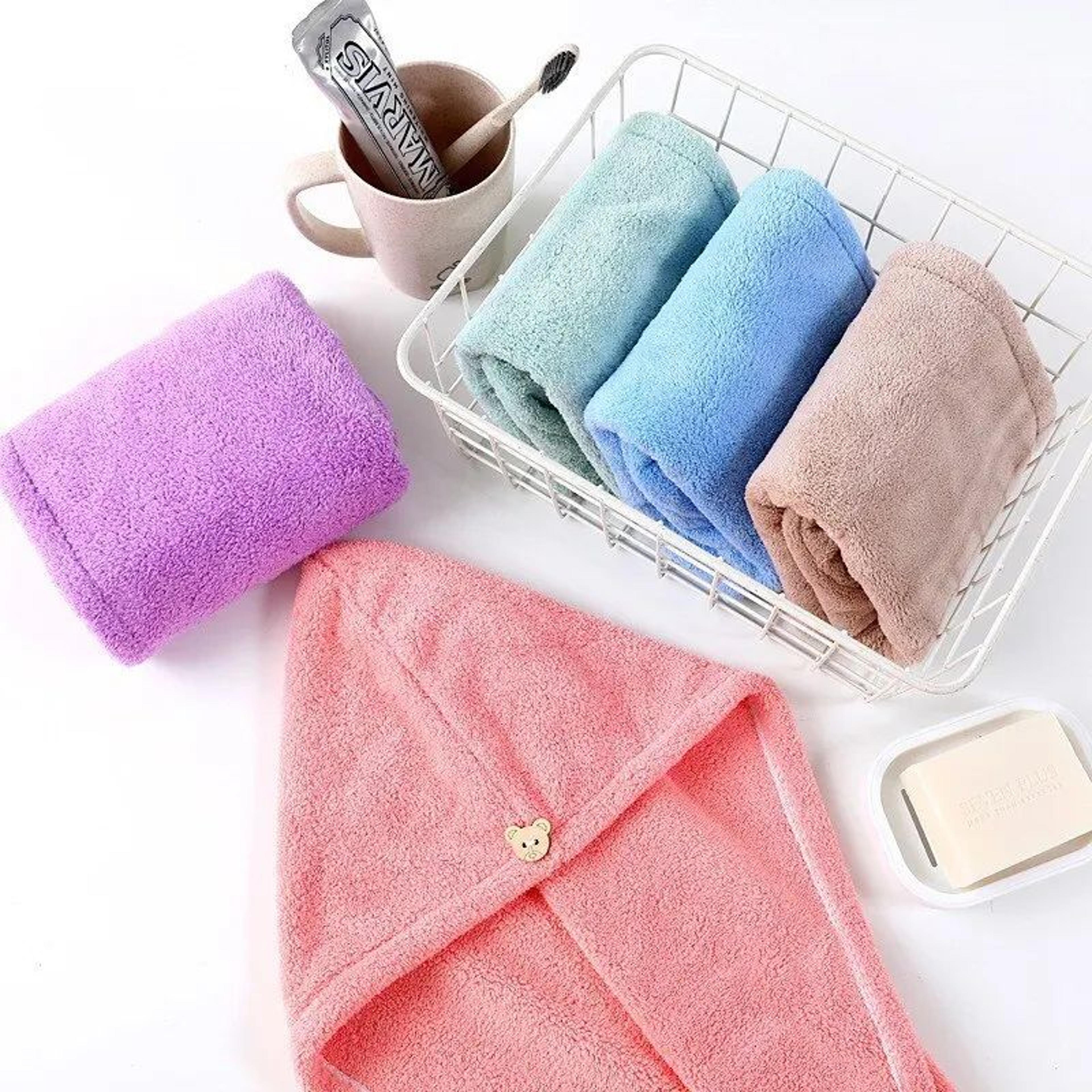 Microfiber Fast Dry Hair Wrap Towel 7