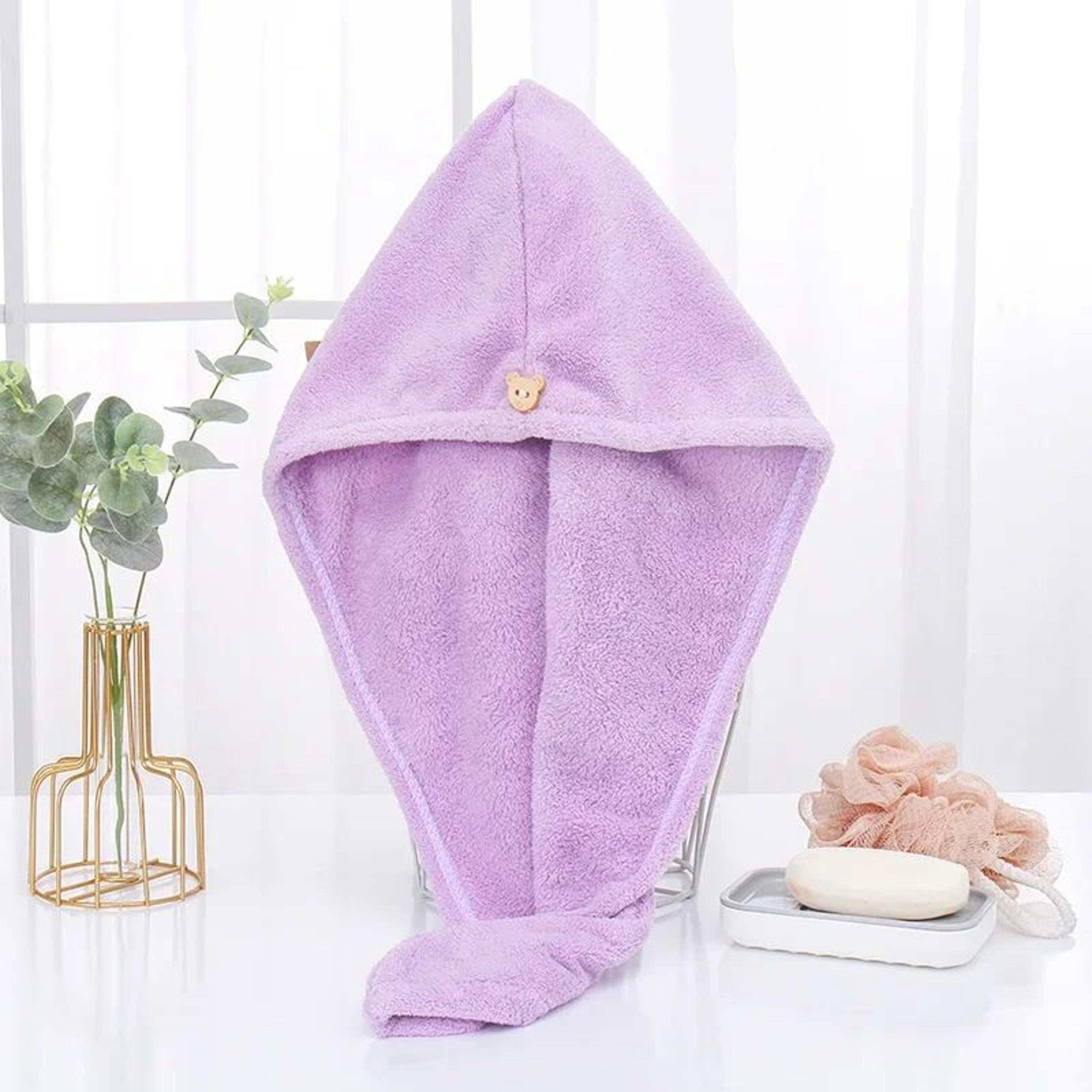 Microfiber Fast Dry Hair Wrap Towel 16