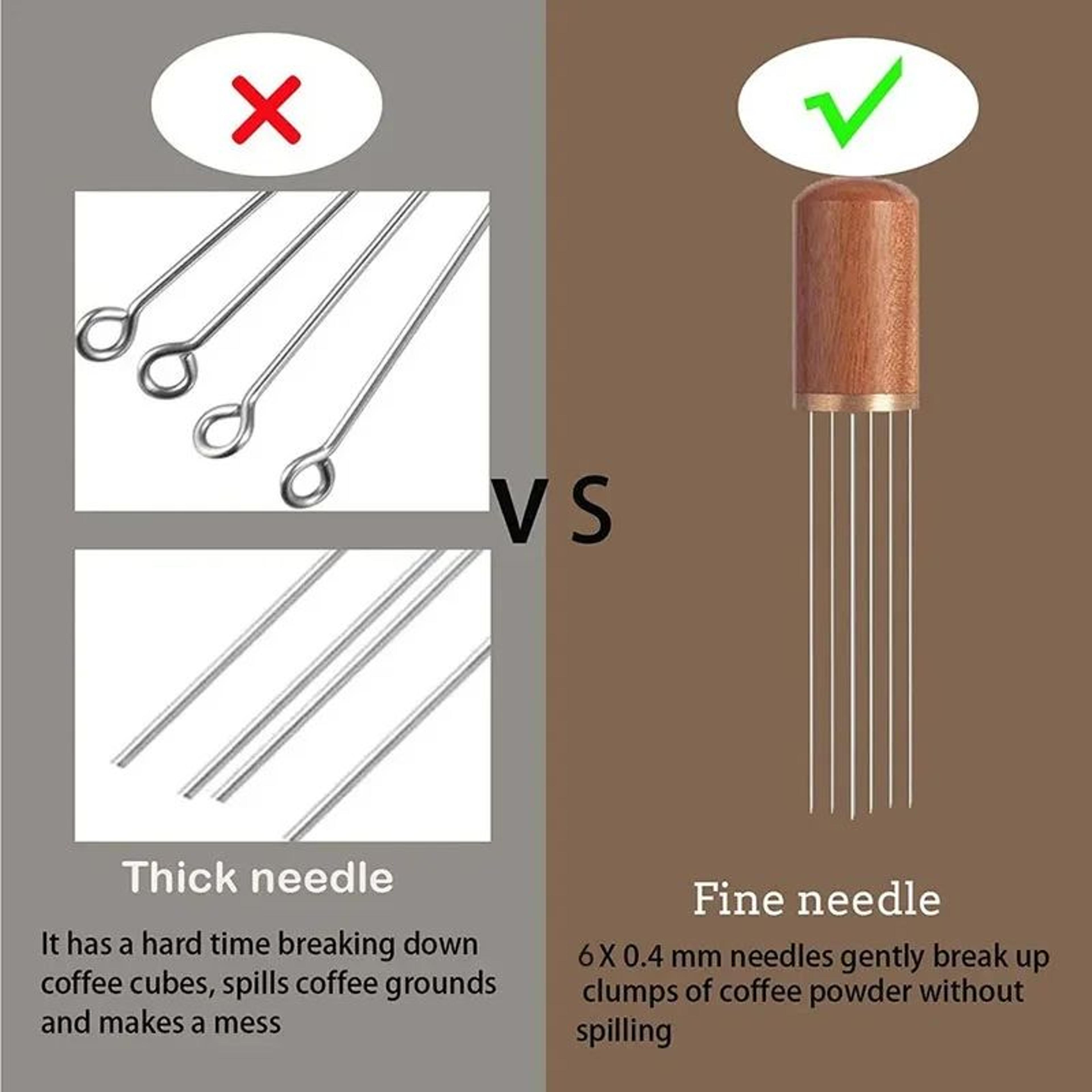 Stainless Steel Espresso Needle Distributor Tool 8