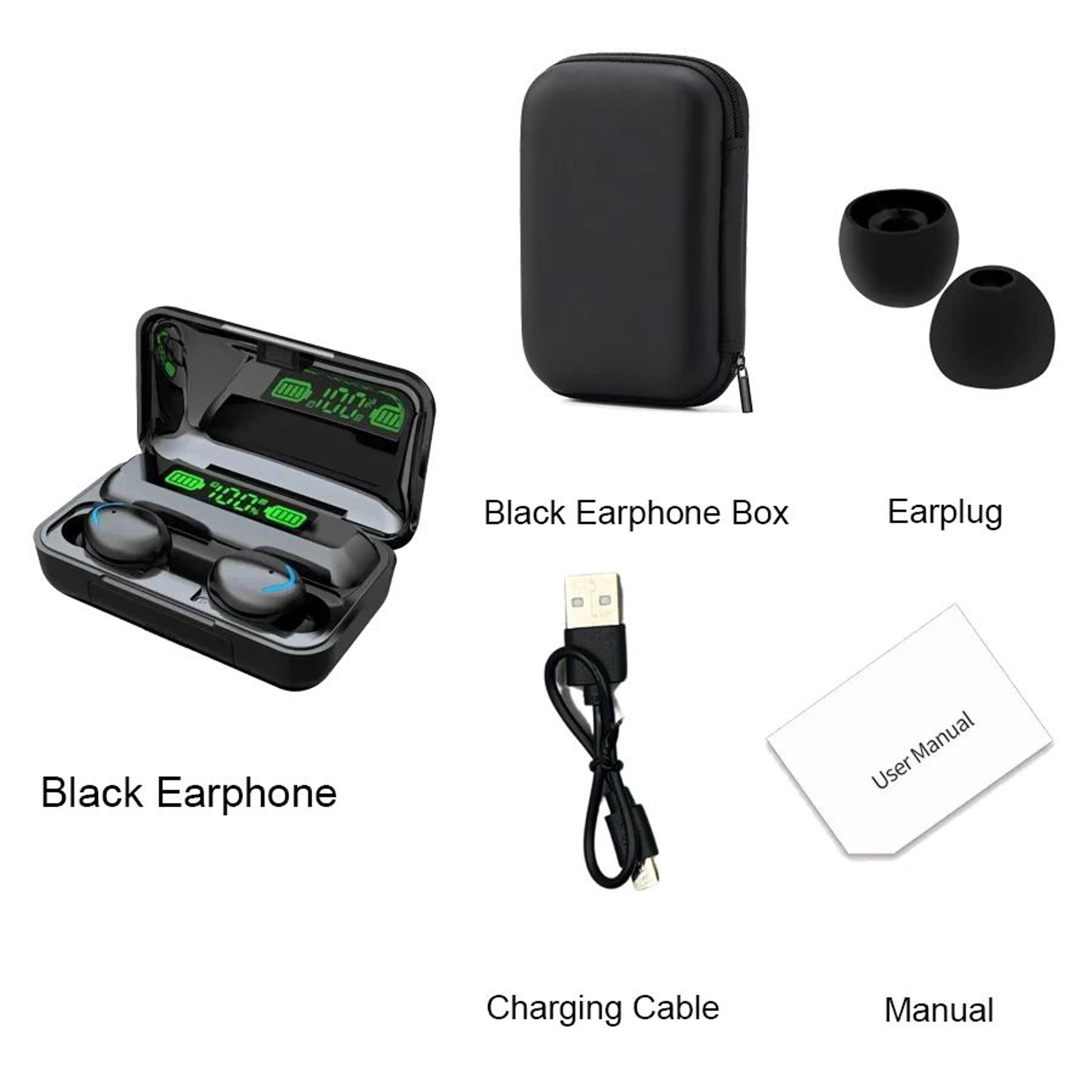 F9 Wireless Bluetooth Earbuds With Display 22
