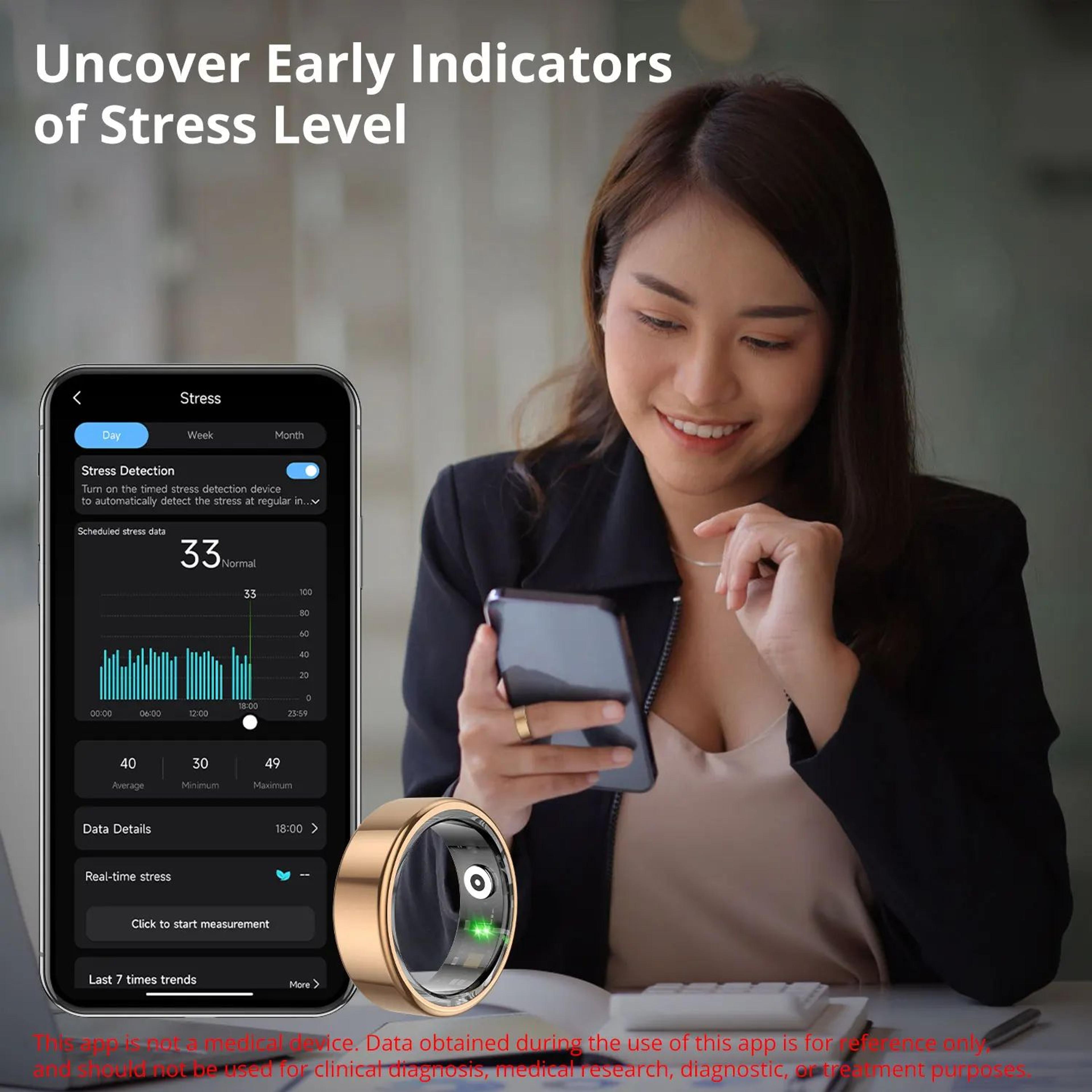 COLMI R02 Smart Health Ring With Charging Case 4
