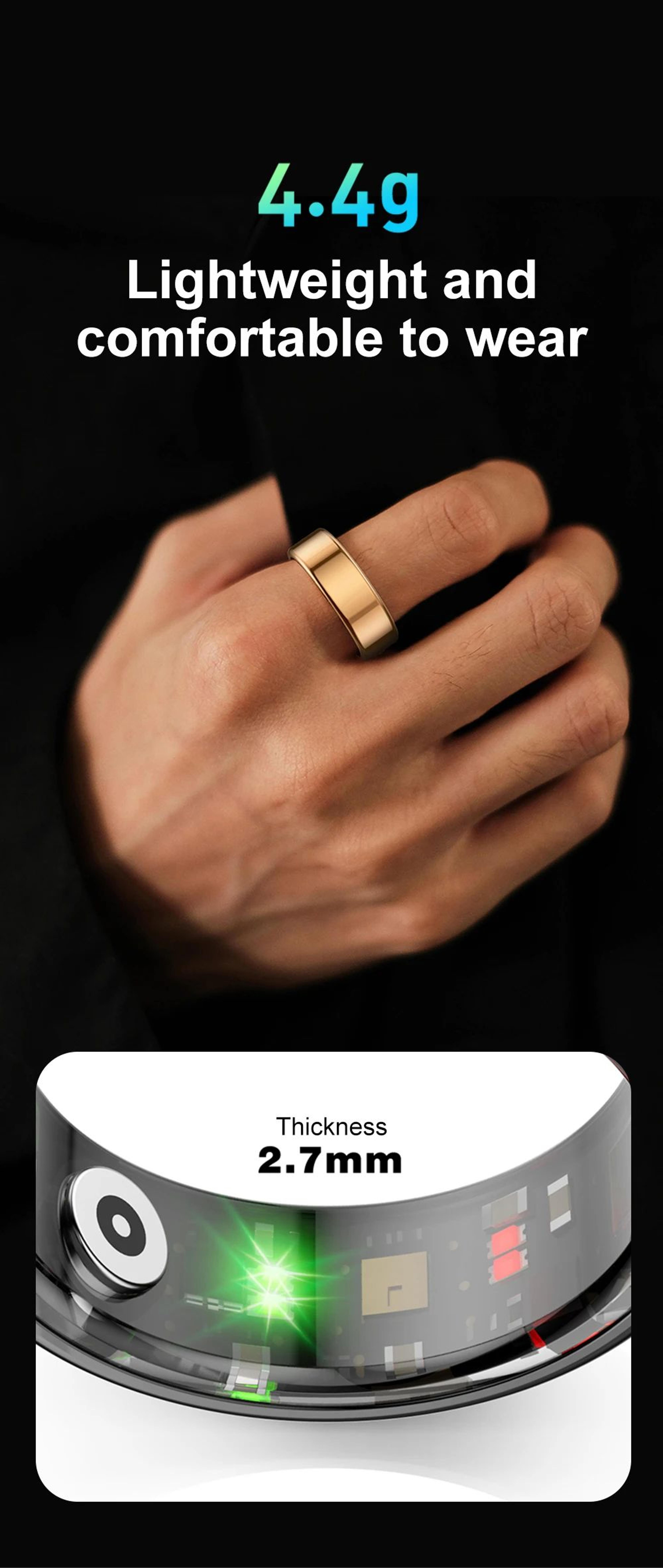 COLMI R02 Smart Health Ring With Charging Case 10
