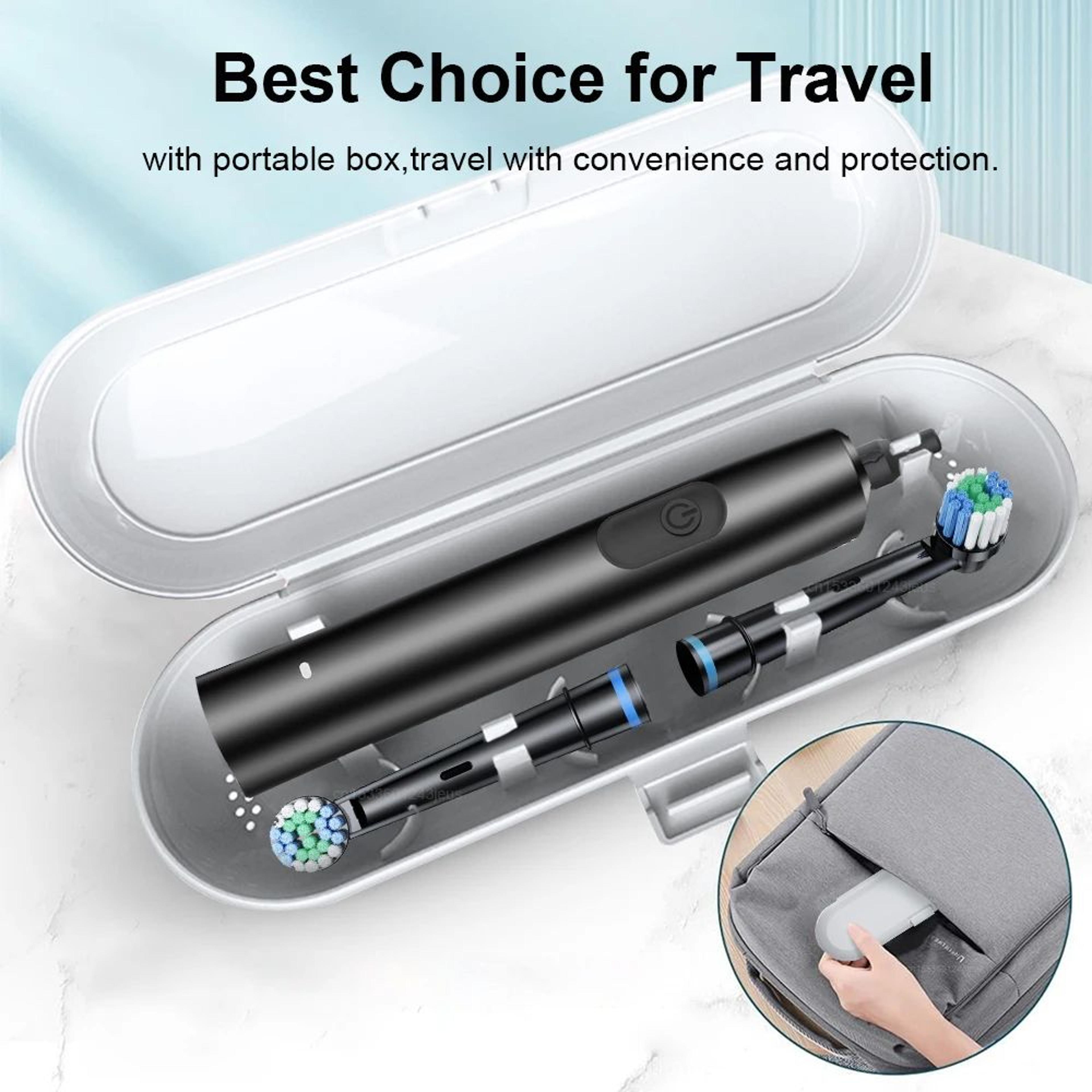 Rechargeable Electric Toothbrush With 8 Soft Brush Heads 5