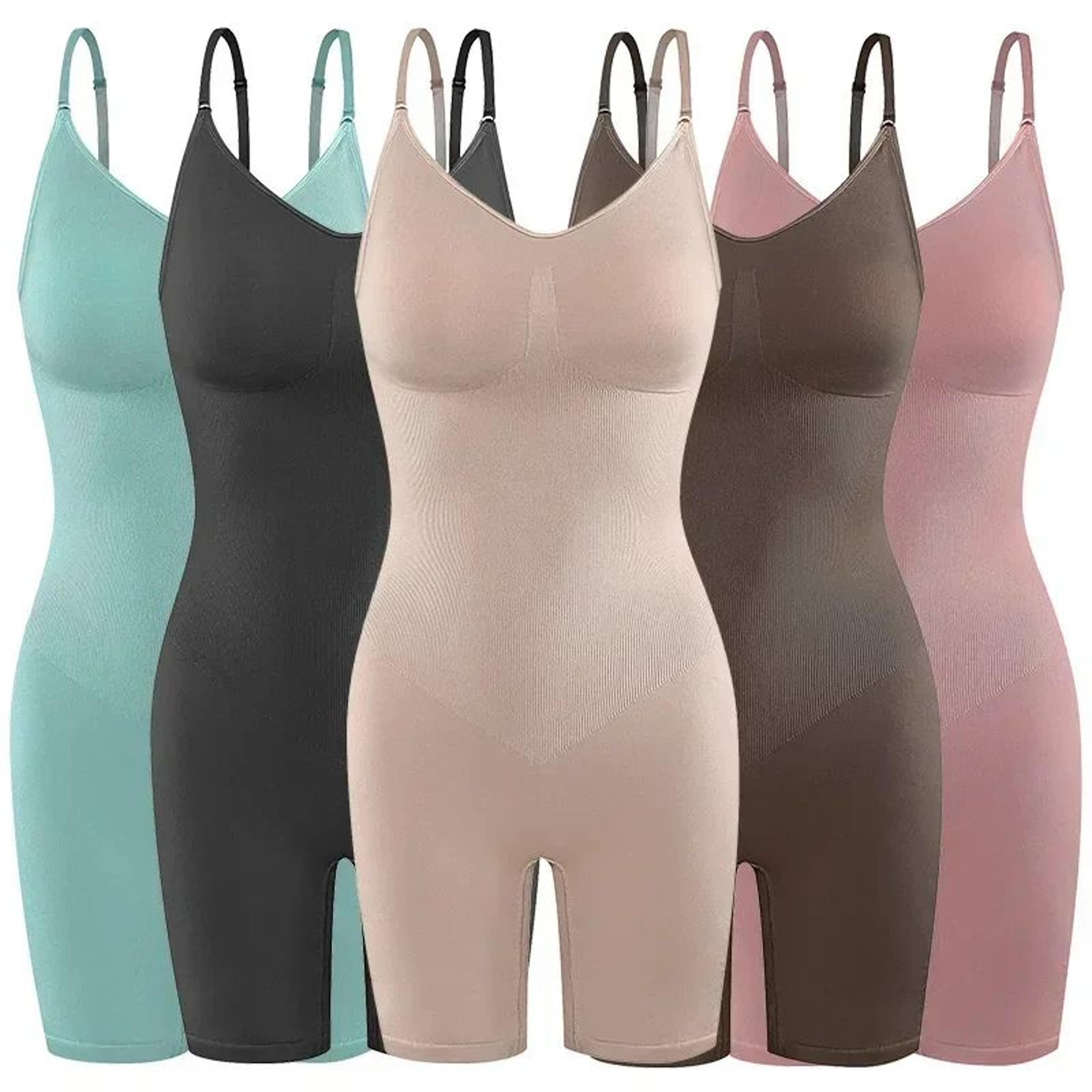 Seamless Tummy Control Shapewear Bodysuit 12