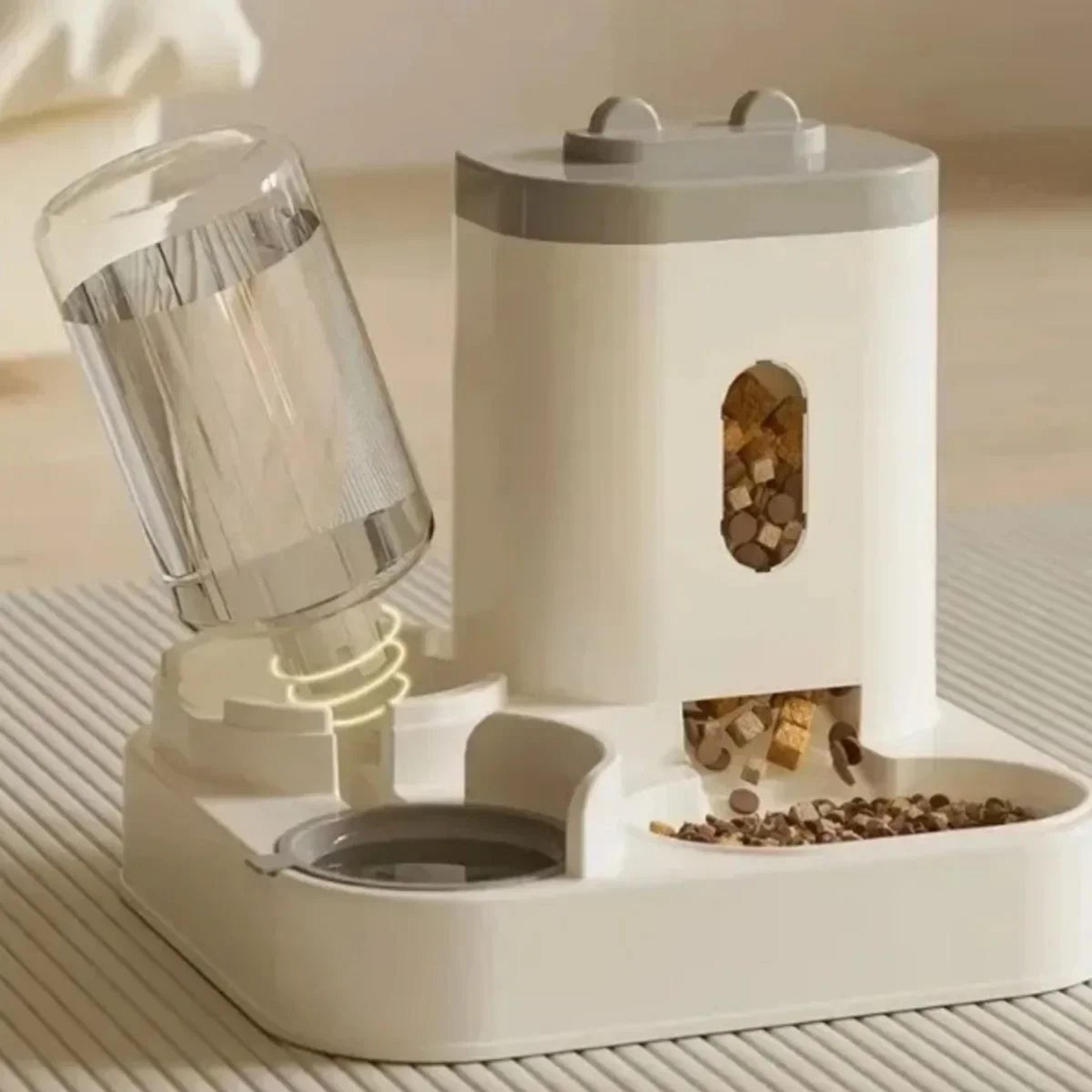 Automatic Pet Feeder And Water Dispenser Bowl 2