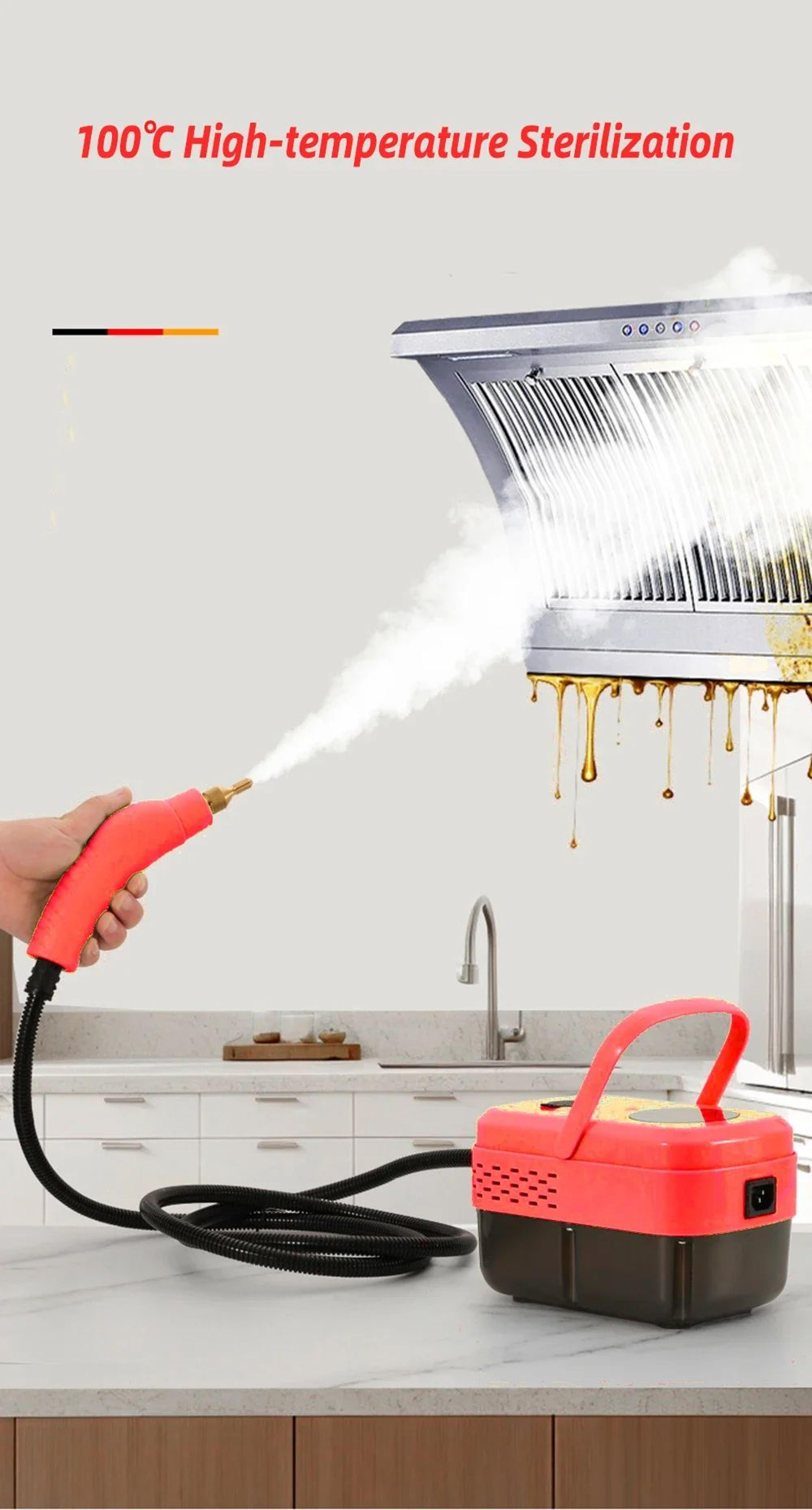 2500W Handheld Steam Cleaner 7