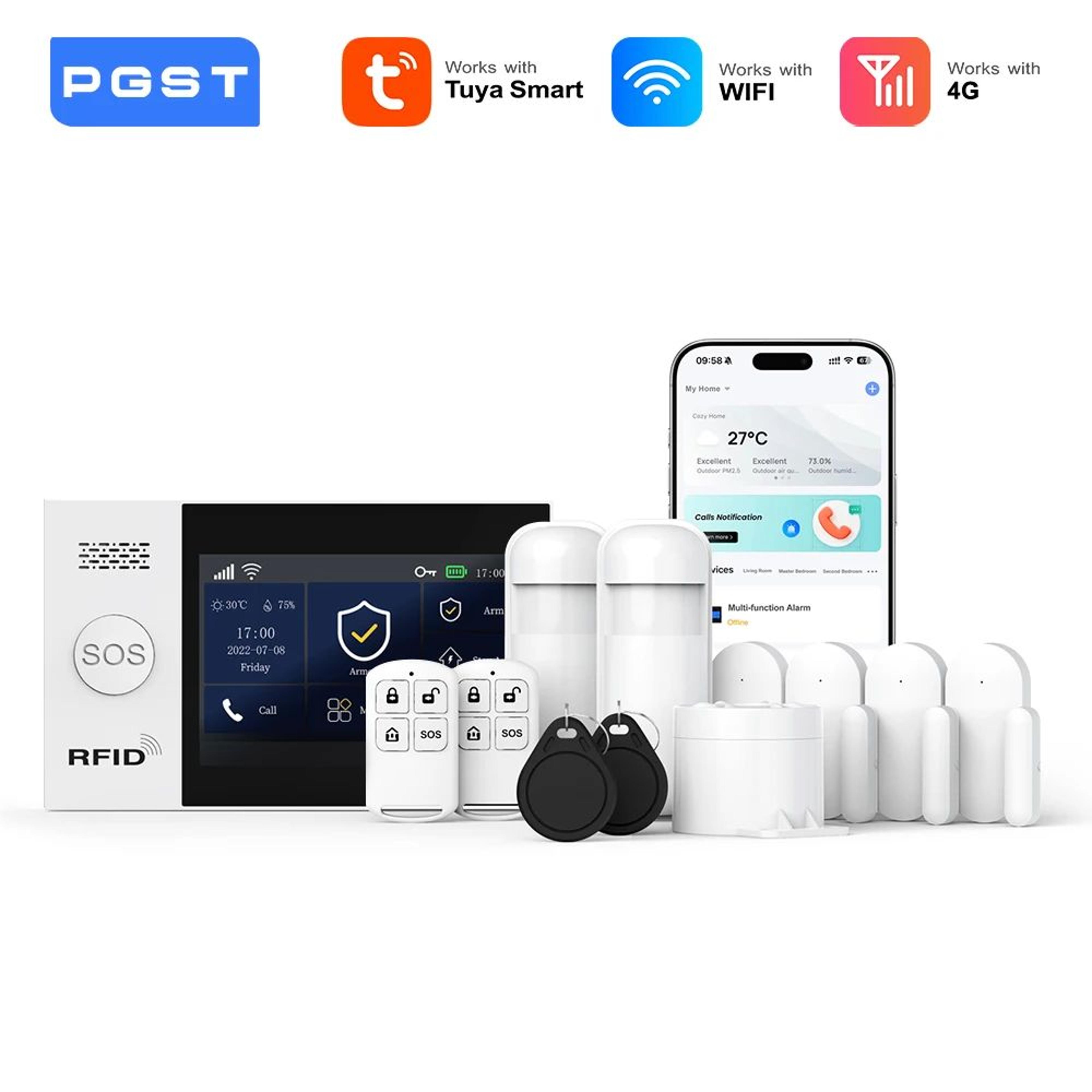 4G Smart Home Alarm System 0