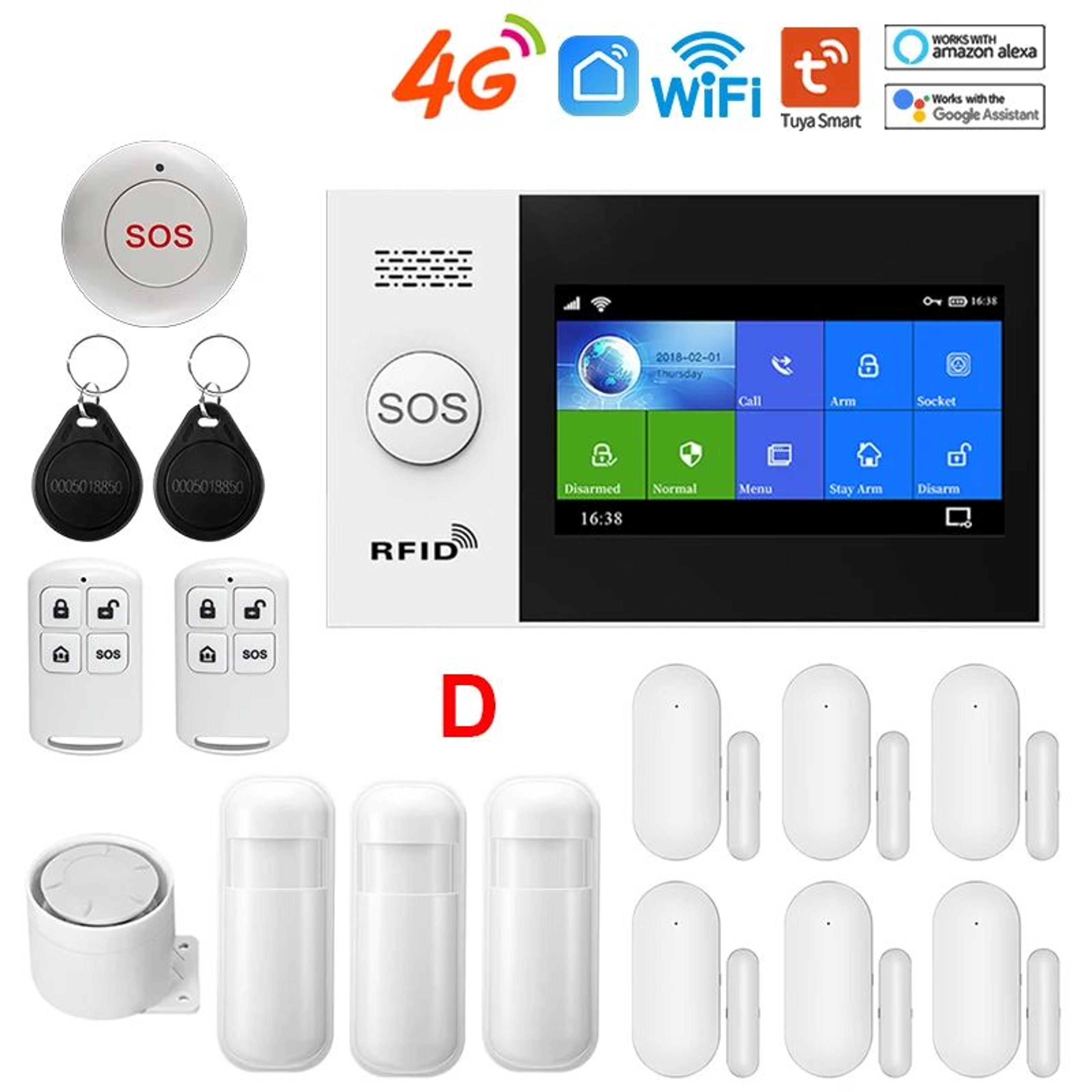 4G Smart Home Alarm System 17